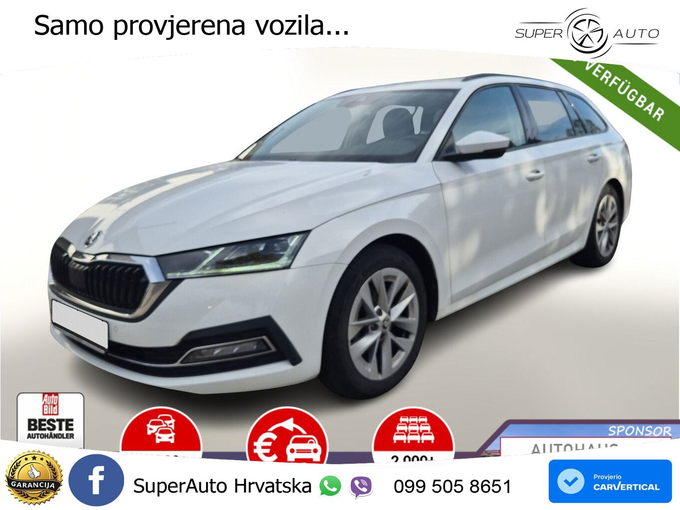 Škoda Octavia Combi 2.0 TDI (150 KS) DSG