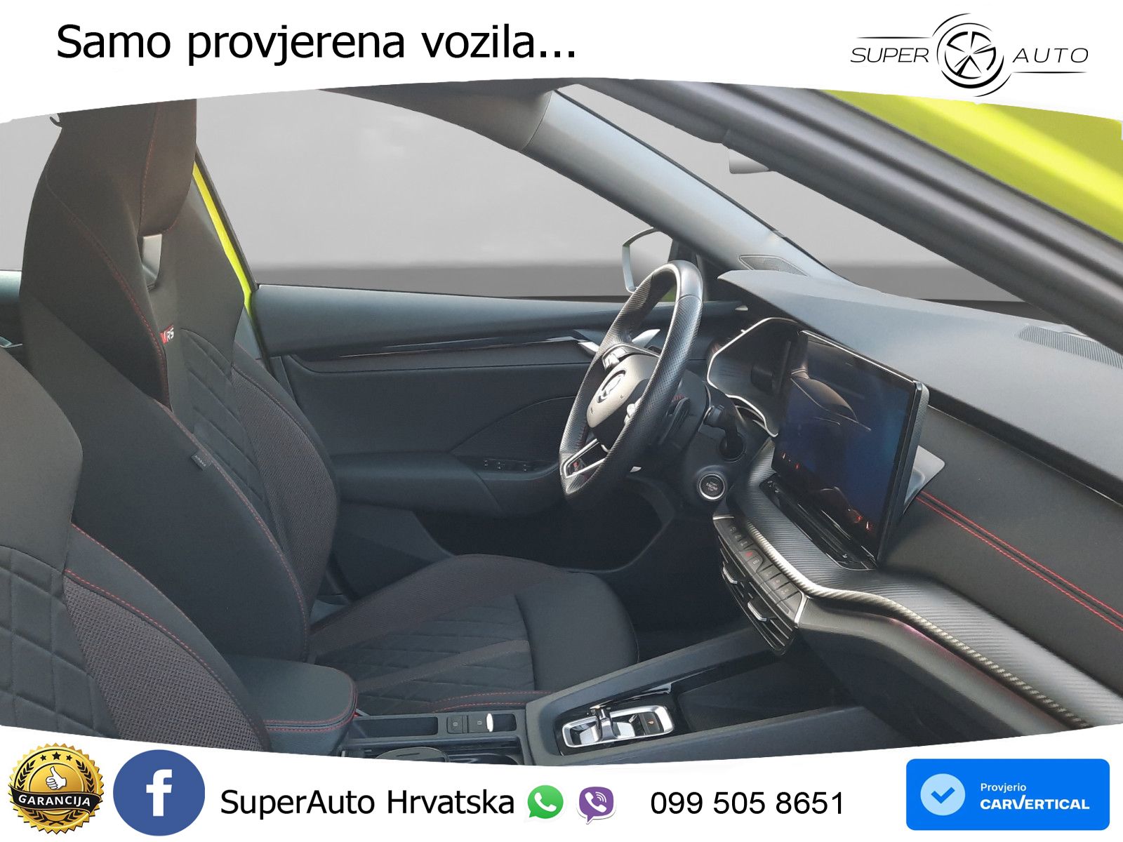 Škoda Octavia Combi RS 2.0 TSI (265 KS) DSG MATRIX+GR SJED+KAM