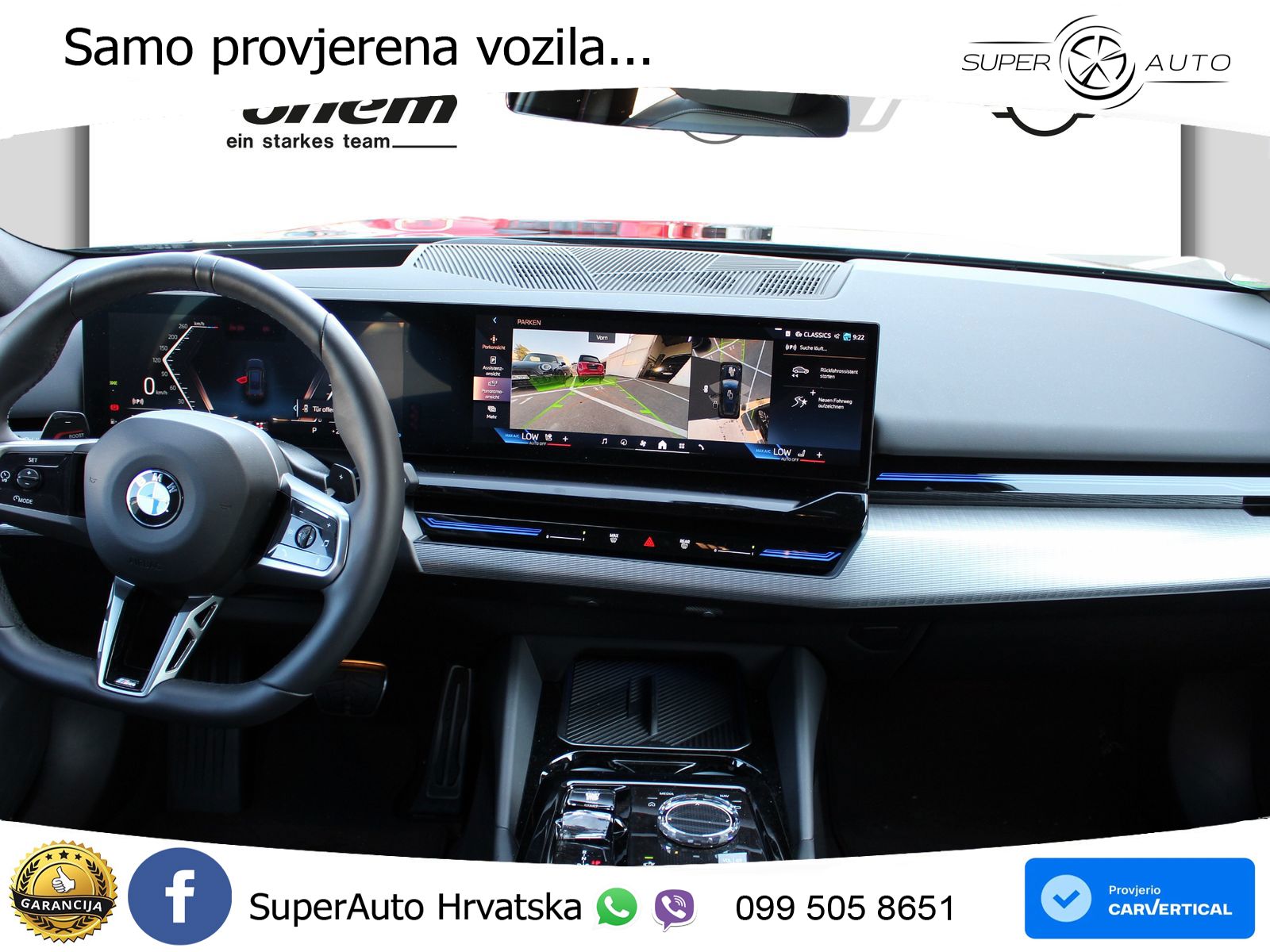 BMW 520d Touring (197 KS) Steptronic M Sport ACC+GR SJED+360+PANO