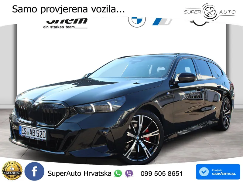 BMW 520d Touring (197 KS) Steptronic M Sport ACC+GR SJED+360+PANO