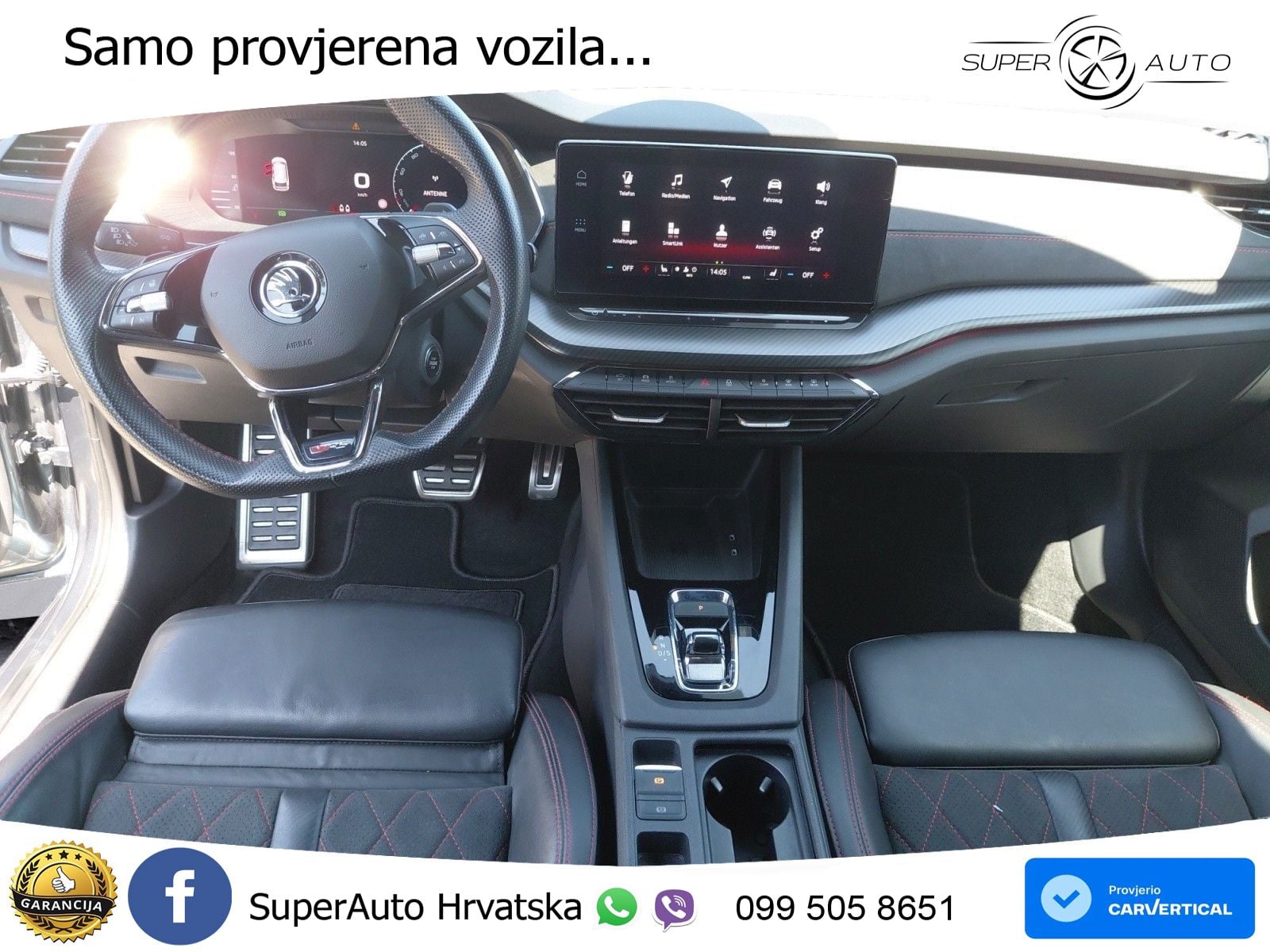 Škoda Octavia Combi RS 2.0 TDI (200 KS) DSG LED+GR SJED+ACC