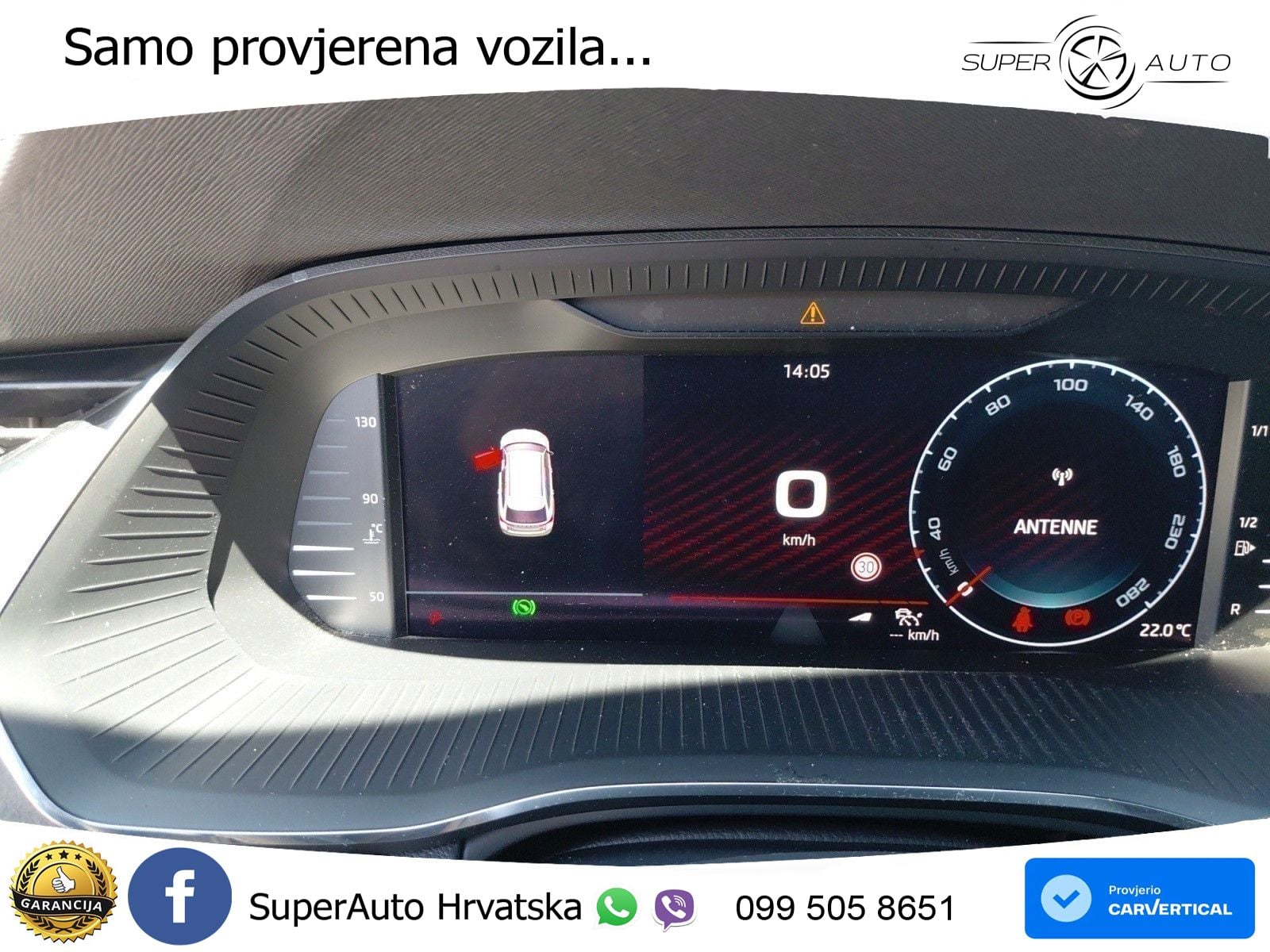 Škoda Octavia Combi RS 2.0 TDI (200 KS) DSG LED+GR SJED+ACC