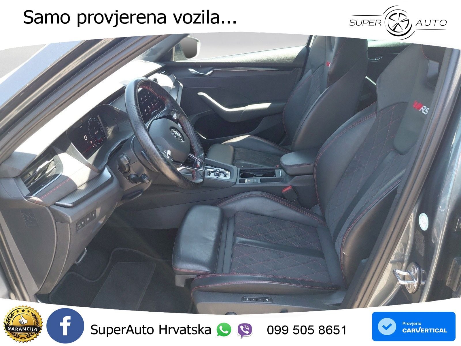 Škoda Octavia Combi RS 2.0 TDI (200 KS) DSG LED+GR SJED+ACC