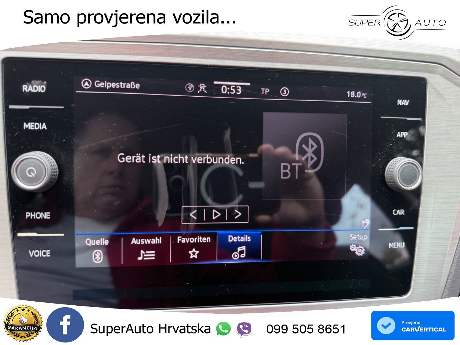 Volkswagen Passat Variant 2.0 TDI (122 KS) DSG LED+GR SJED+ACC