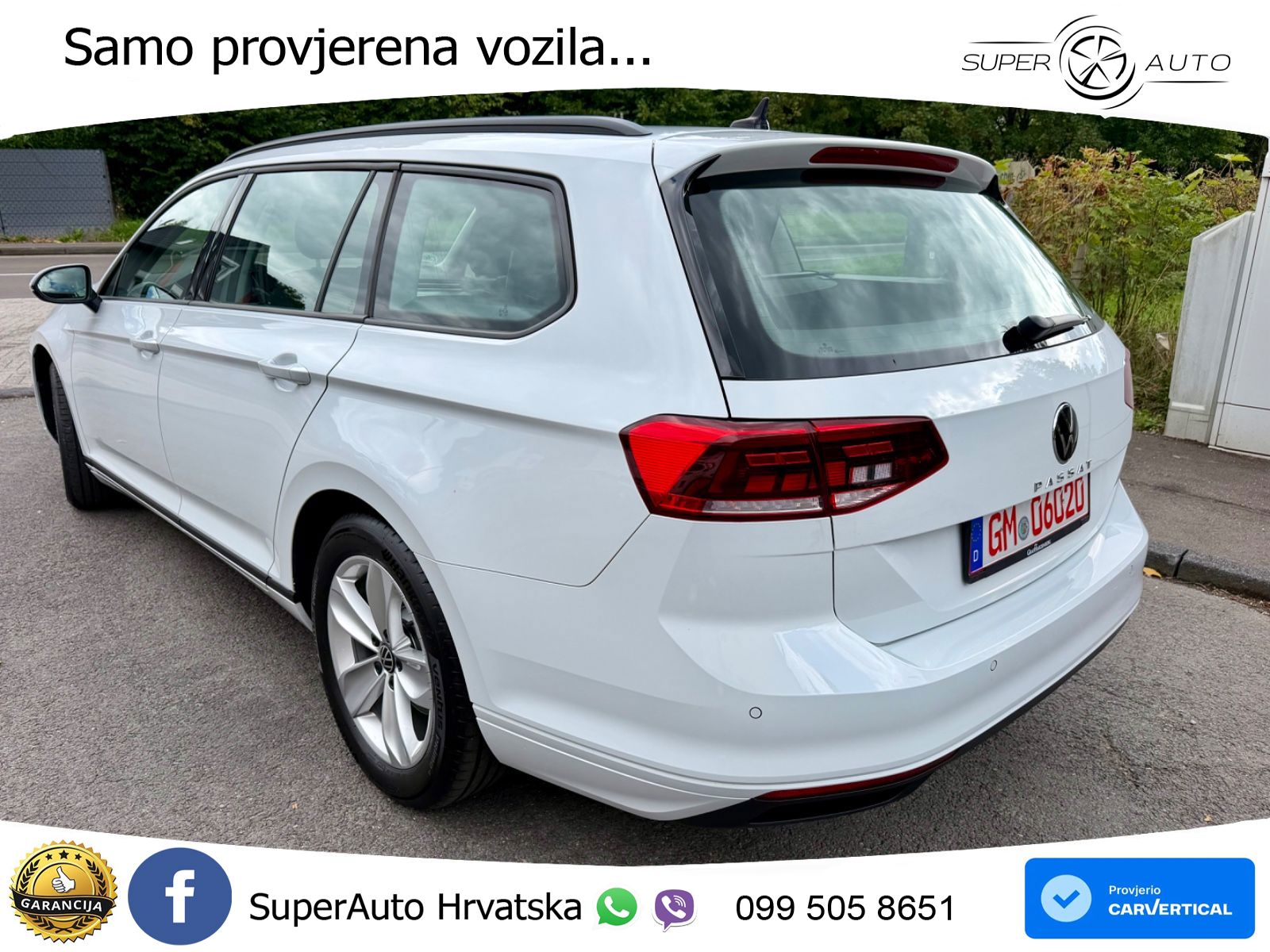 Volkswagen Passat Variant 2.0 TDI (122 KS) DSG LED+GR SJED+ACC