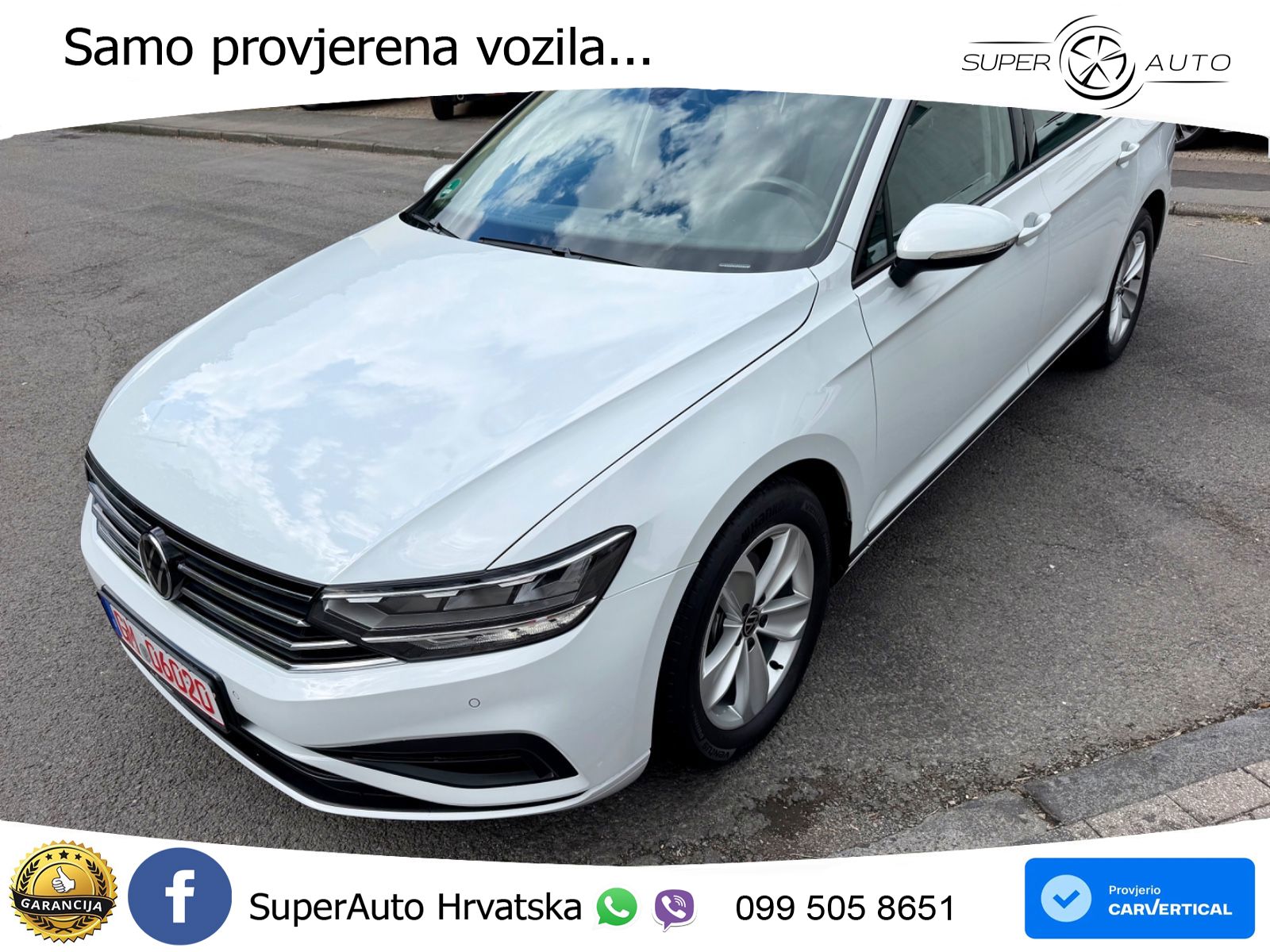 Volkswagen Passat Variant 2.0 TDI (122 KS) DSG LED+GR SJED+ACC