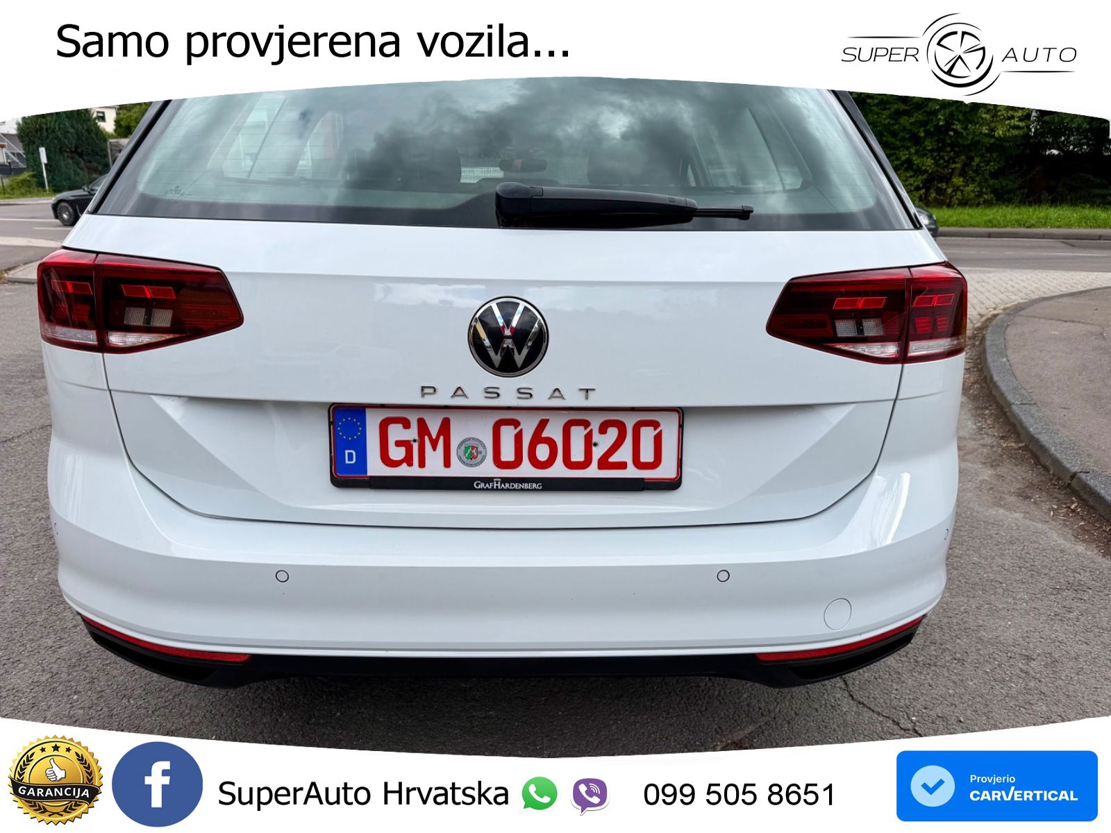 Volkswagen Passat Variant 2.0 TDI (122 KS) DSG LED+GR SJED+ACC