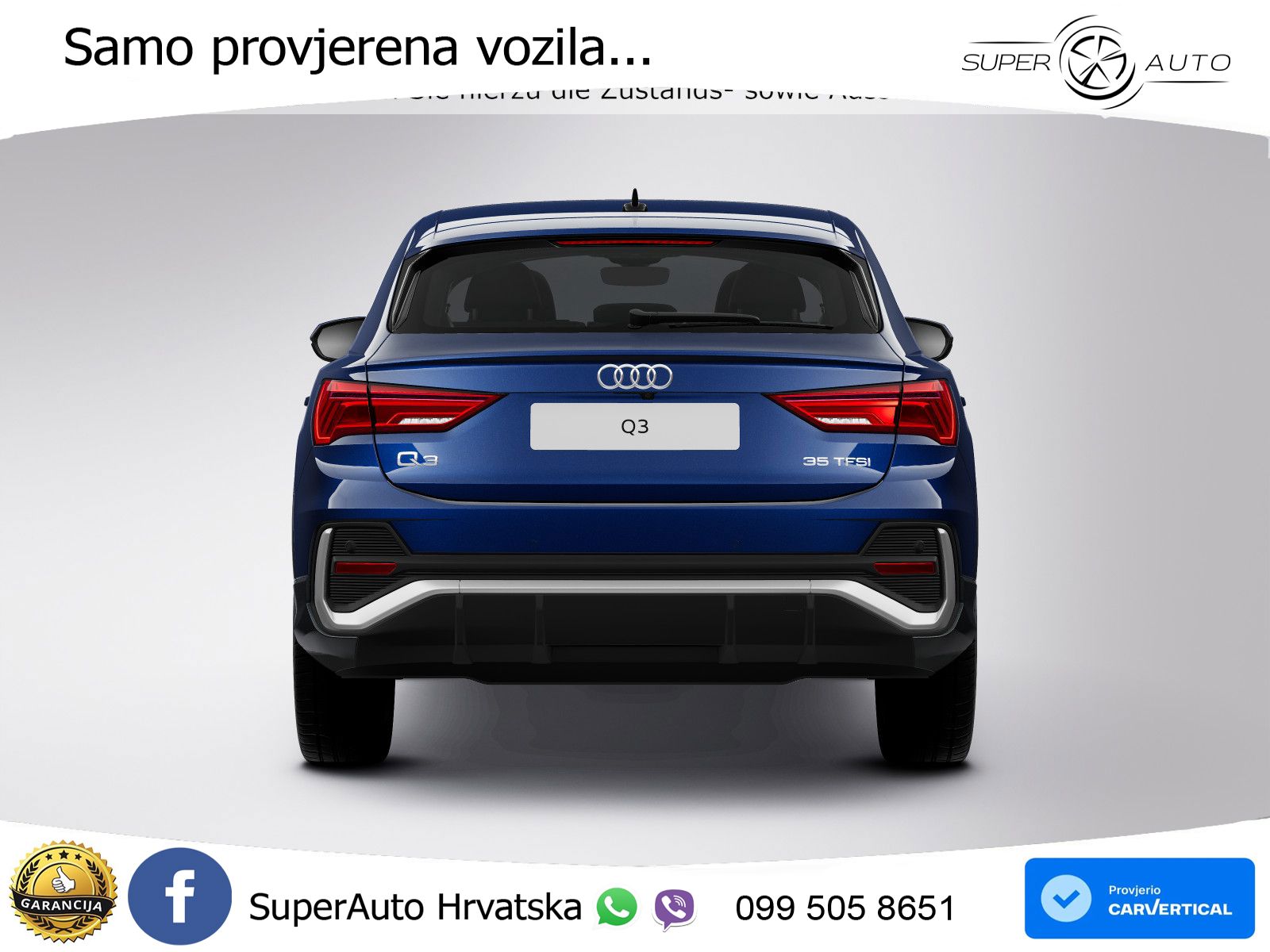 Audi Q3 II Sportback 35 TFSI (150 KS) S tronic S line