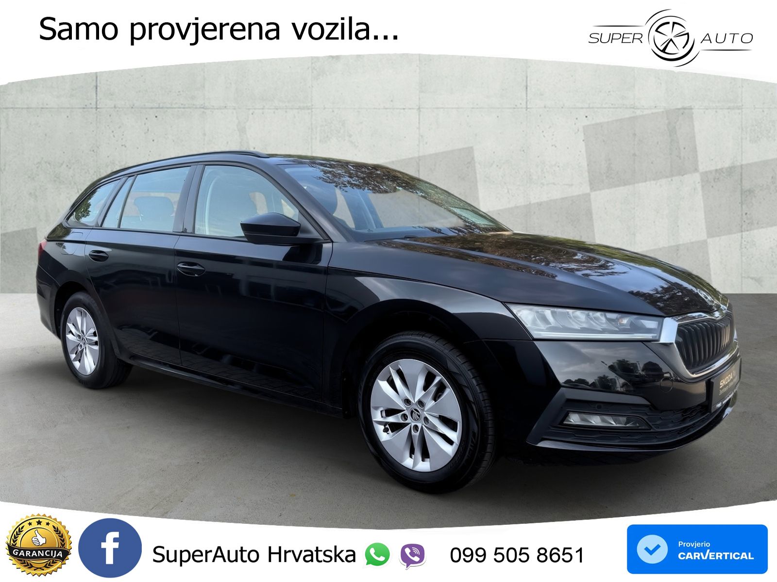Škoda Octavia Combi 2.0 TDI (150 KS) DSG LED+GR SJED+ACC