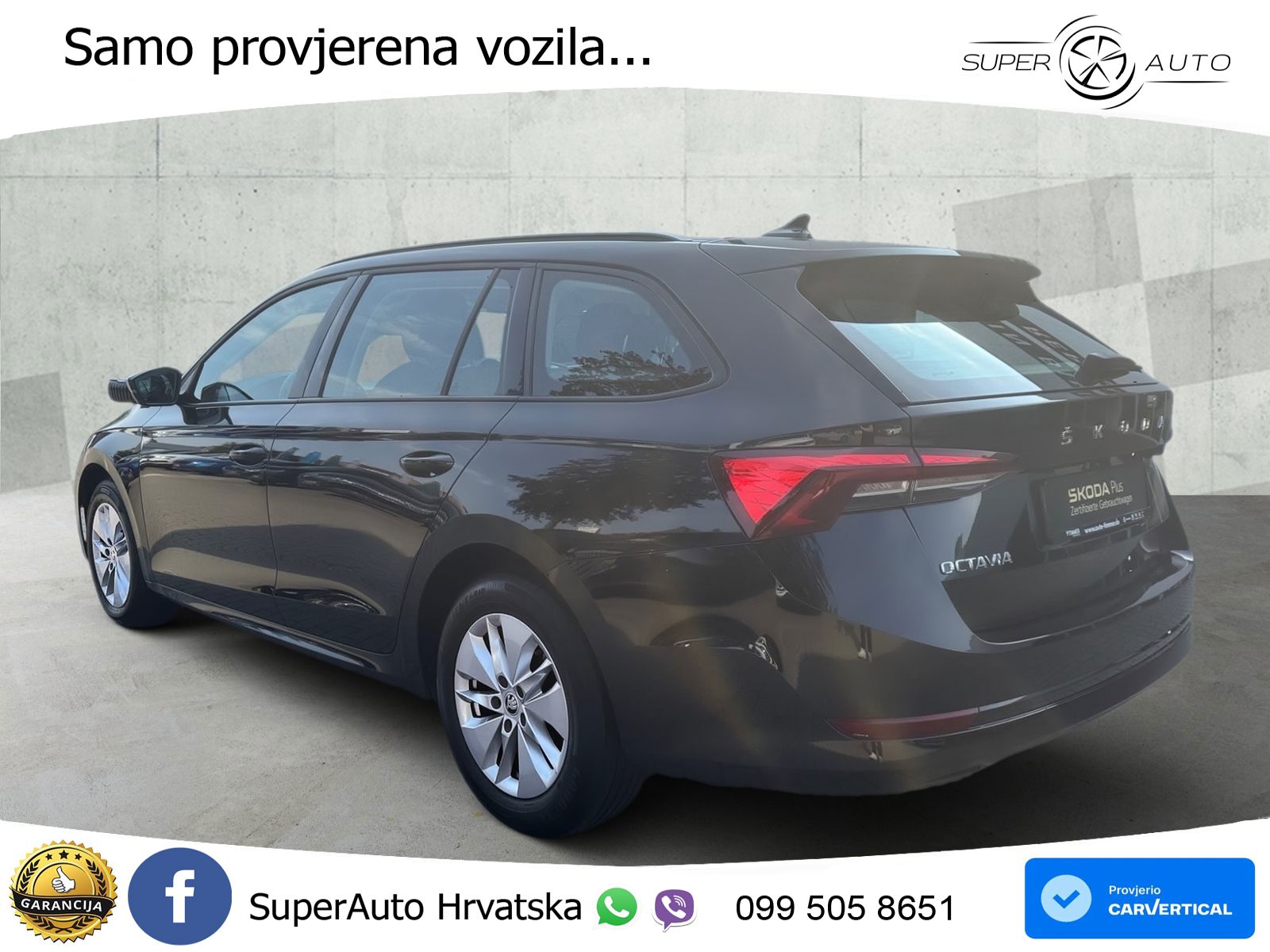 Škoda Octavia Combi 2.0 TDI (150 KS) DSG LED+GR SJED+ACC