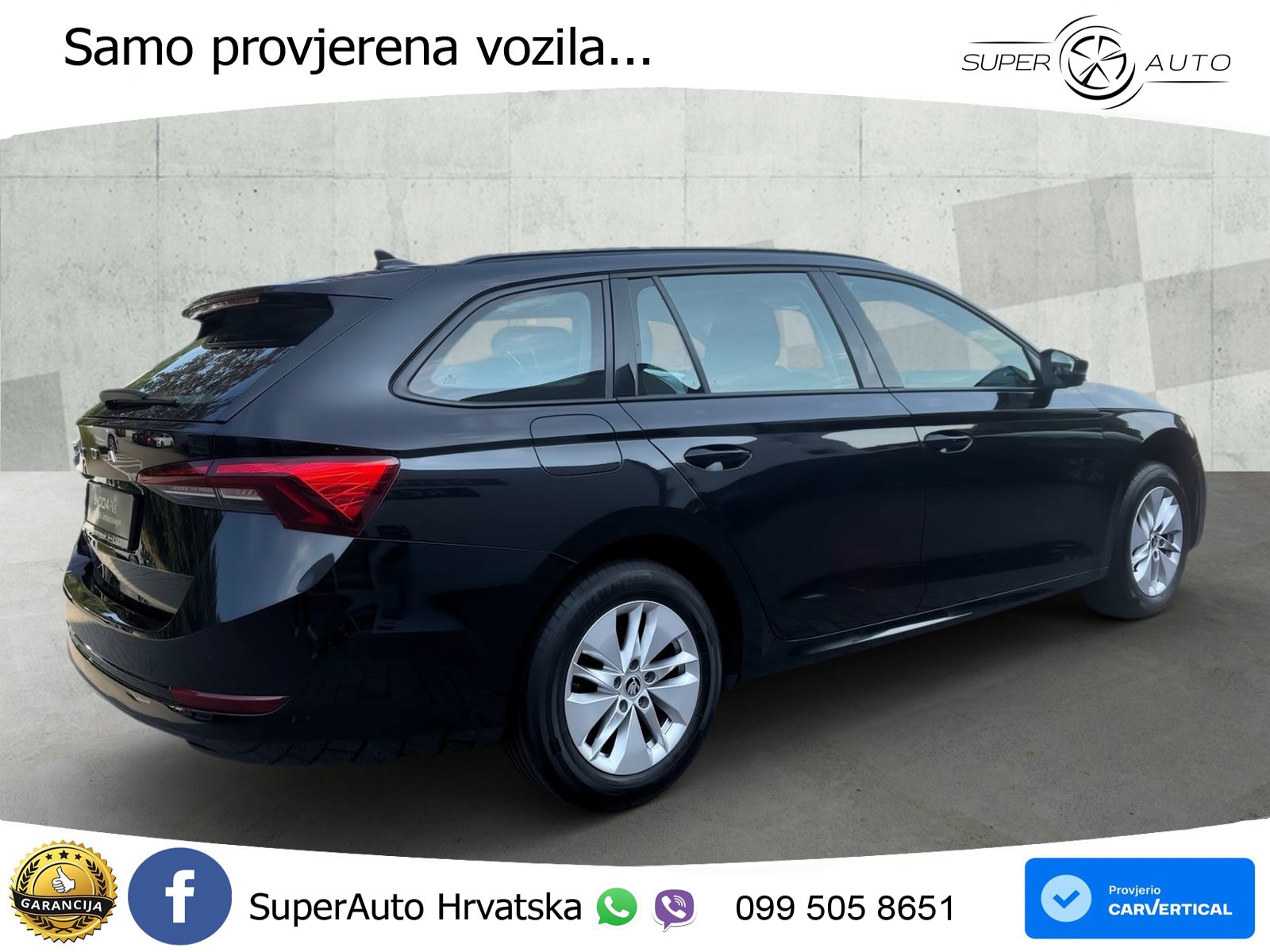 Škoda Octavia Combi 2.0 TDI (150 KS) DSG LED+GR SJED+ACC