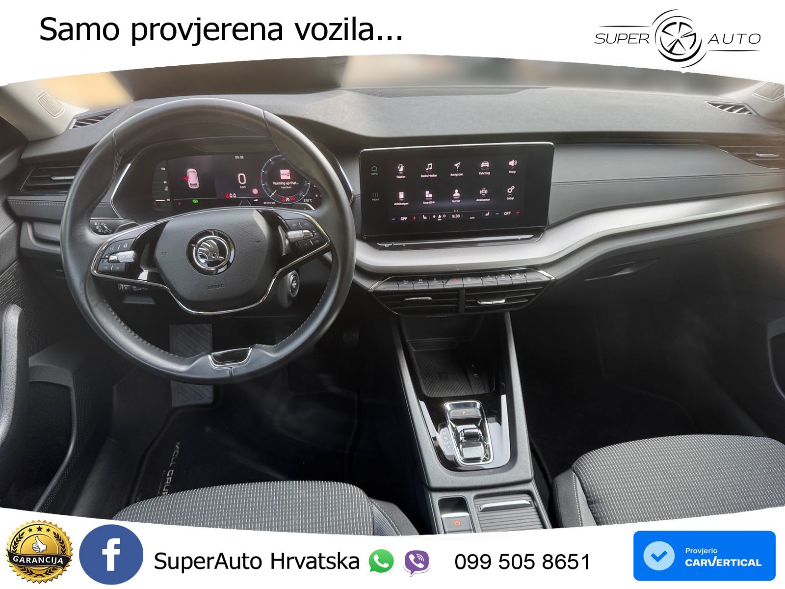 Škoda Octavia Combi 2.0 TDI (150 KS) DSG LED+GR SJED+ACC