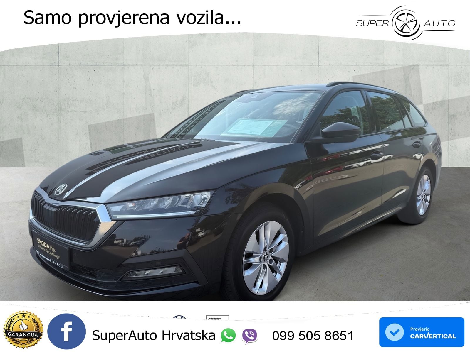 Škoda Octavia Combi 2.0 TDI (150 KS) DSG LED+GR SJED+ACC