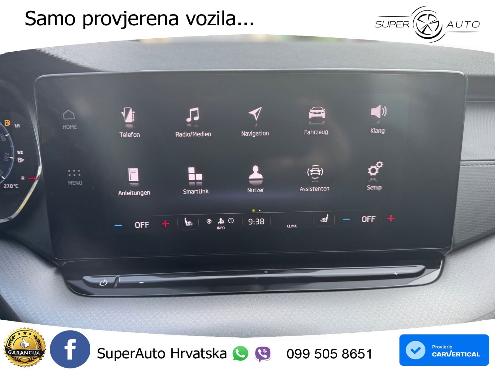 Škoda Octavia Combi 2.0 TDI (150 KS) DSG LED+GR SJED+ACC