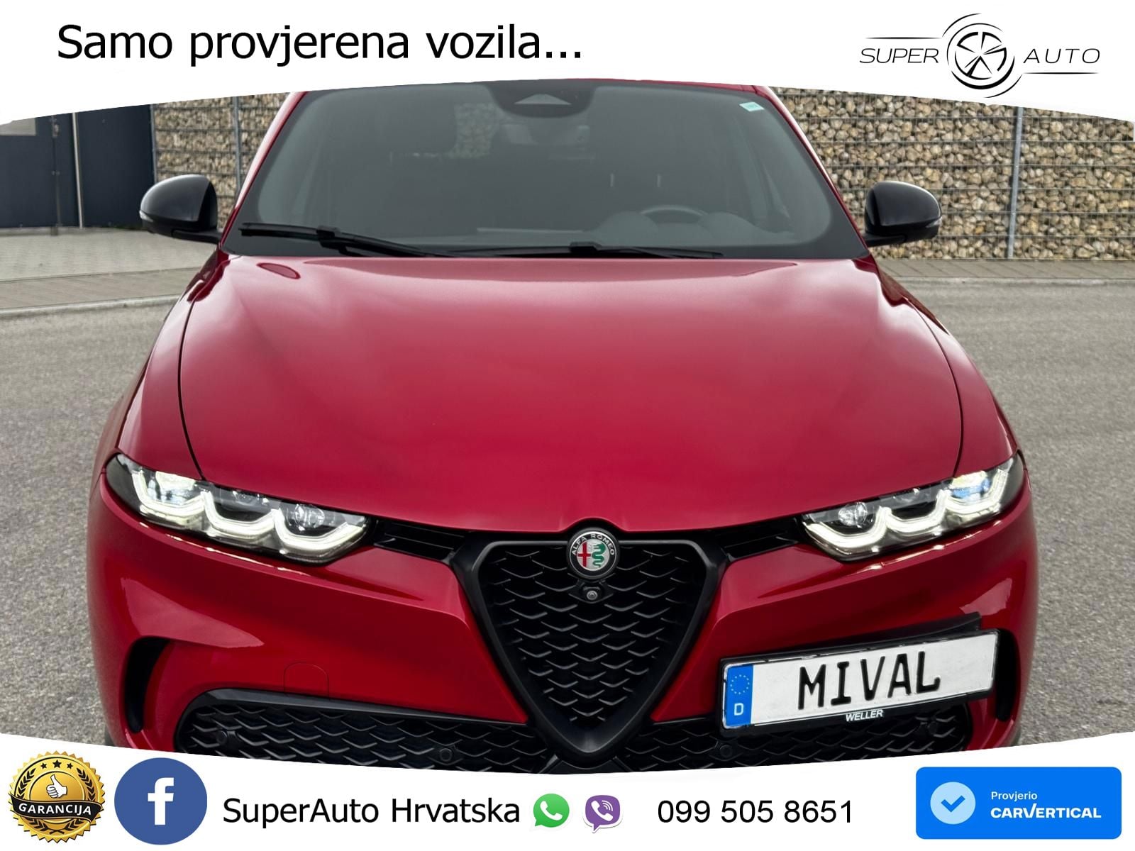 Alfa Romeo Tonale 1.5 VGT (160 KS) 48V-Hybrid TCT MATRIX+GR SJED+KAM