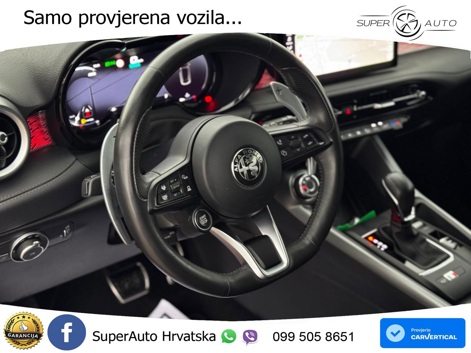 Alfa Romeo Tonale 1.5 VGT (160 KS) 48V-Hybrid TCT MATRIX+GR SJED+KAM