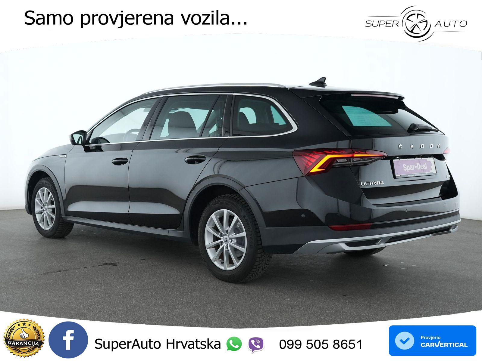 Škoda Octavia Combi 1.5 TSI EVO e-TEC (150 KS) DSG LED+GR SJED+ACC