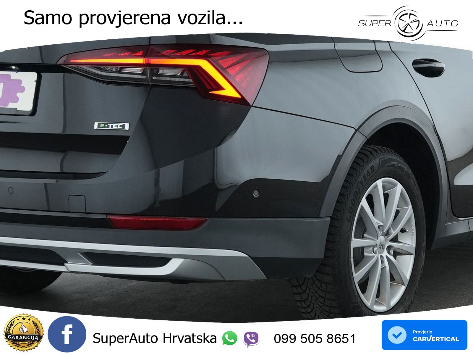 Škoda Octavia Combi 1.5 TSI EVO e-TEC (150 KS) DSG LED+GR SJED+ACC