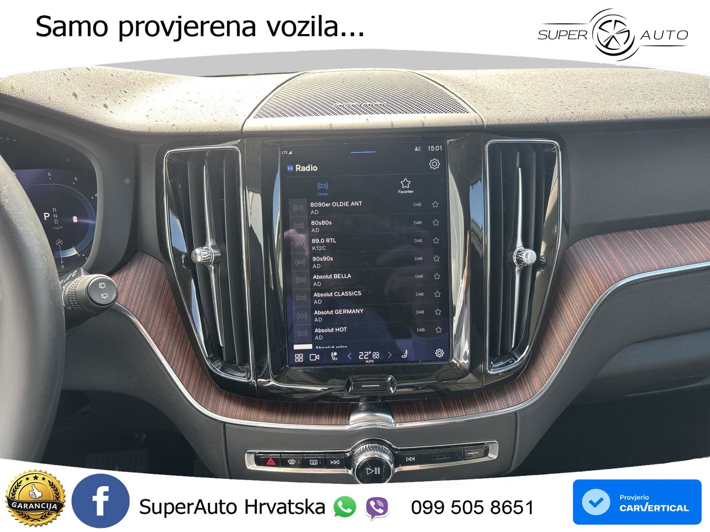 Volvo XC60 B4 Diesel FWD Geartronic LED+GR SJED+ACC