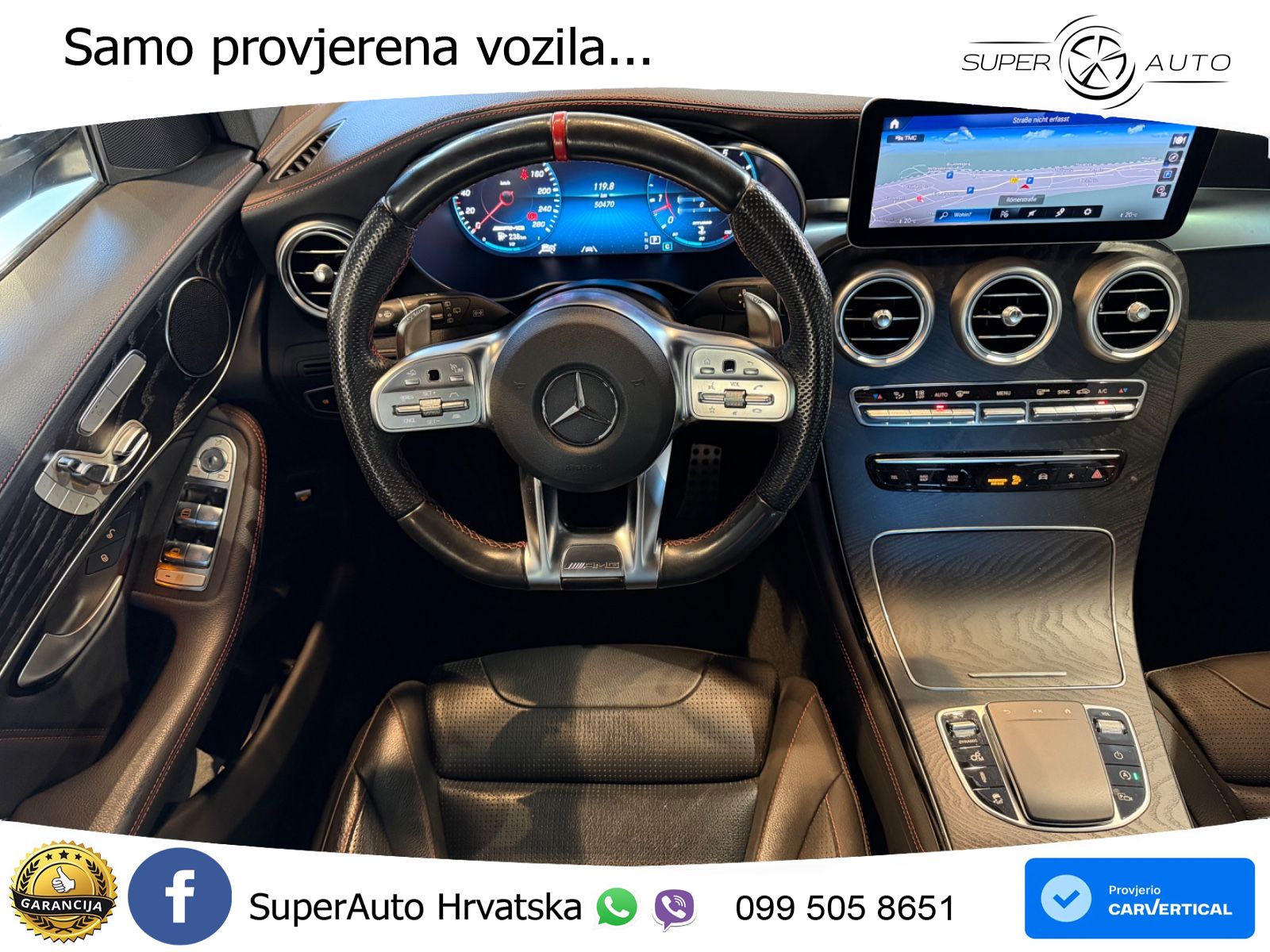 Mercedes AMG GLC 43 V6 (390 KS) 4MATIC TCT LED+GR SJED+ACC