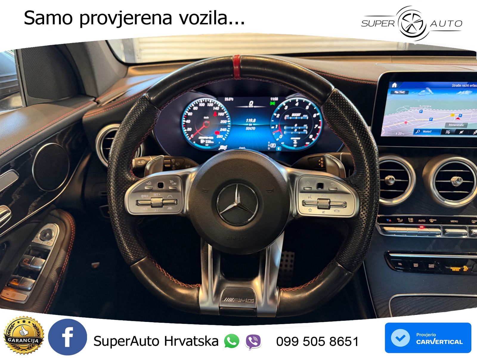 Mercedes AMG GLC 43 V6 (390 KS) 4MATIC TCT LED+GR SJED+ACC