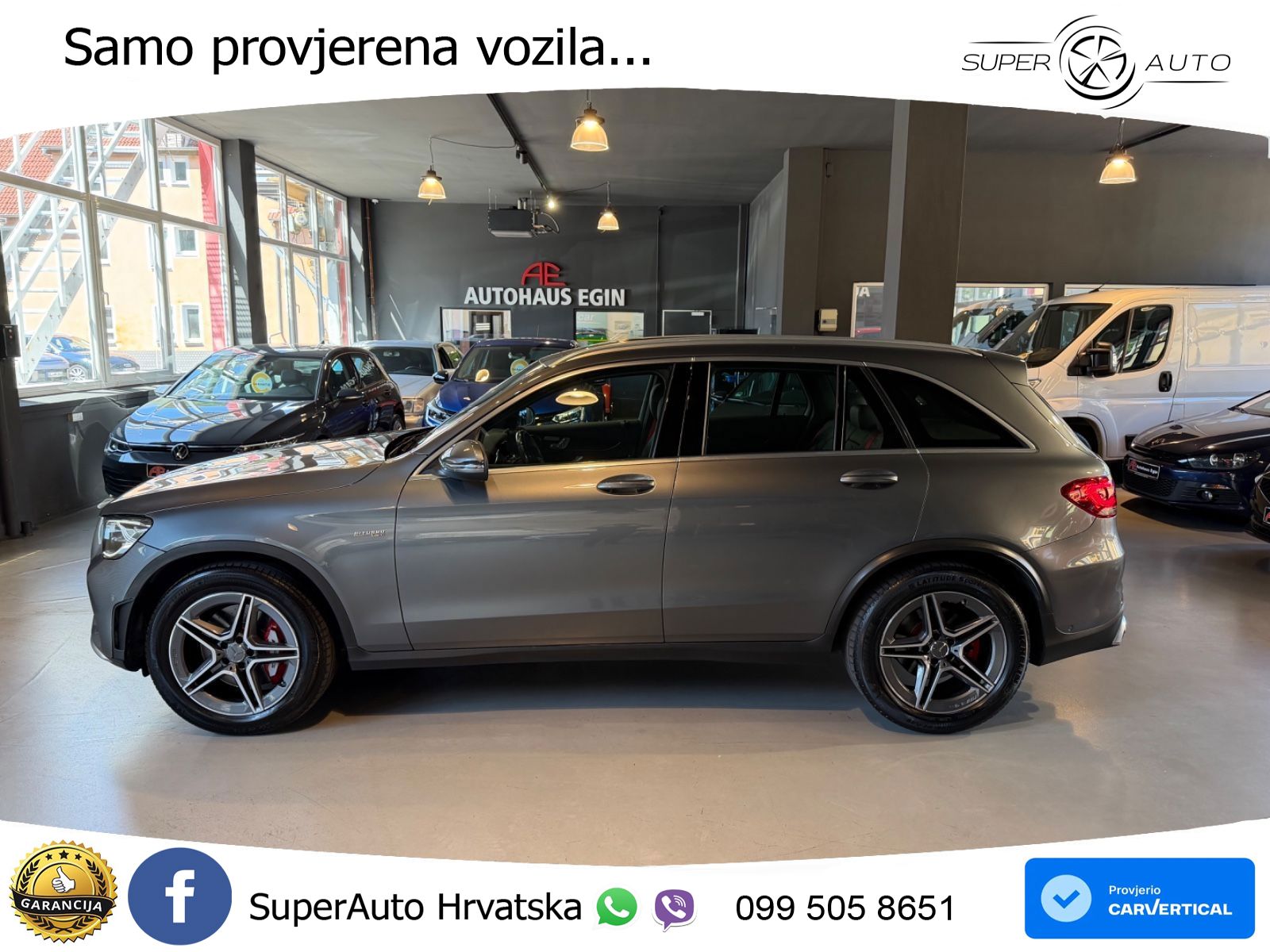 Mercedes AMG GLC 43 V6 (390 KS) 4MATIC TCT LED+GR SJED+ACC