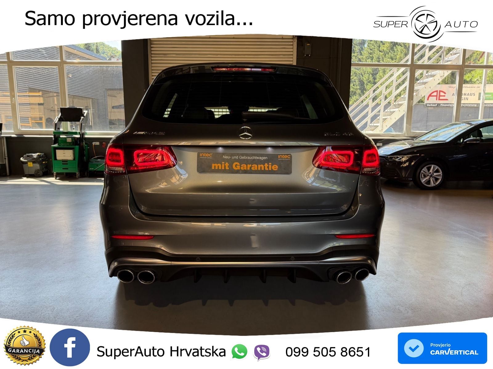 Mercedes AMG GLC 43 V6 (390 KS) 4MATIC TCT LED+GR SJED+ACC