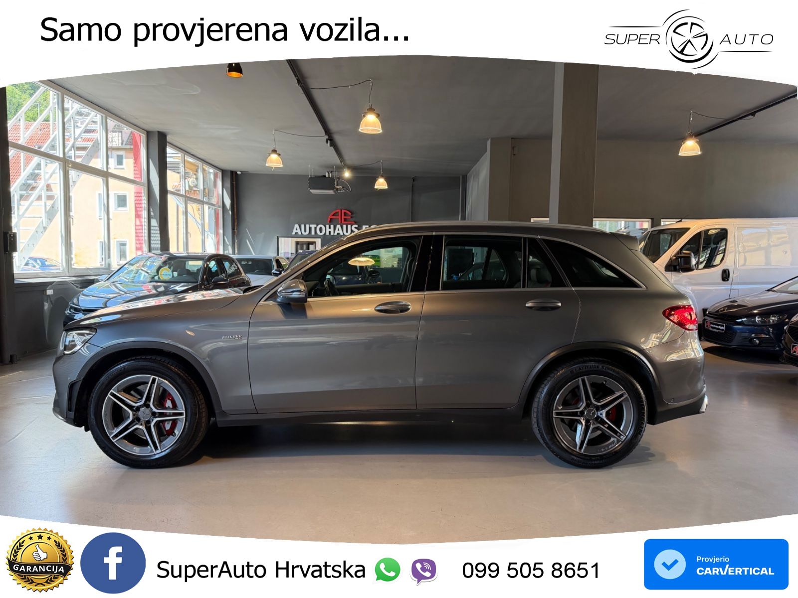 Mercedes AMG GLC 43 V6 (390 KS) 4MATIC TCT LED+GR SJED+ACC