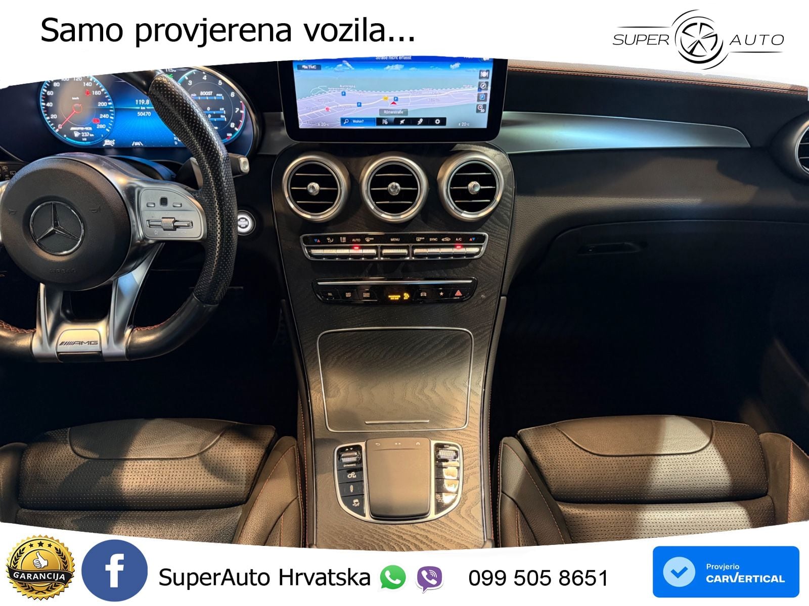 Mercedes AMG GLC 43 V6 (390 KS) 4MATIC TCT LED+GR SJED+ACC