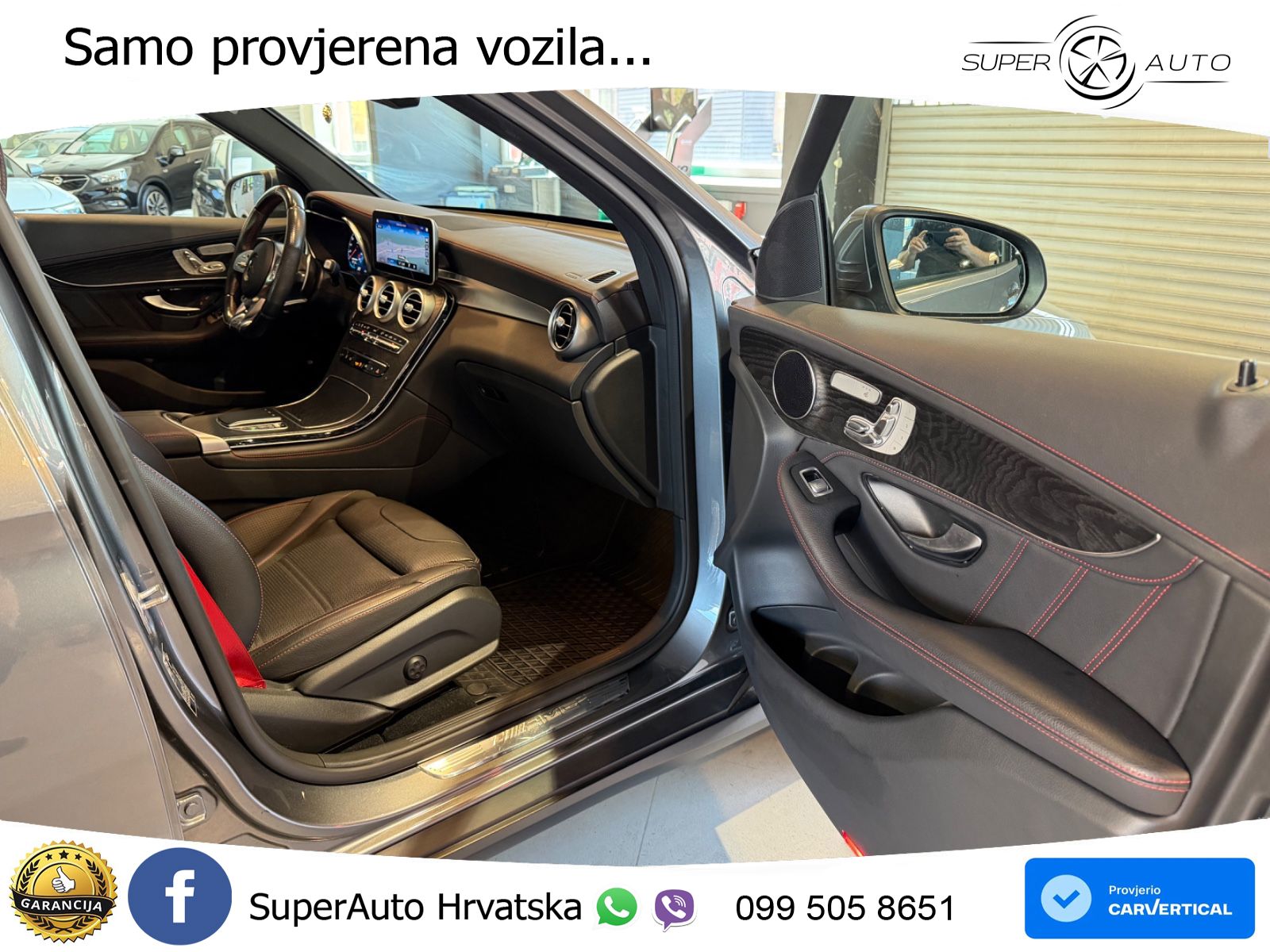 Mercedes AMG GLC 43 V6 (390 KS) 4MATIC TCT LED+GR SJED+ACC