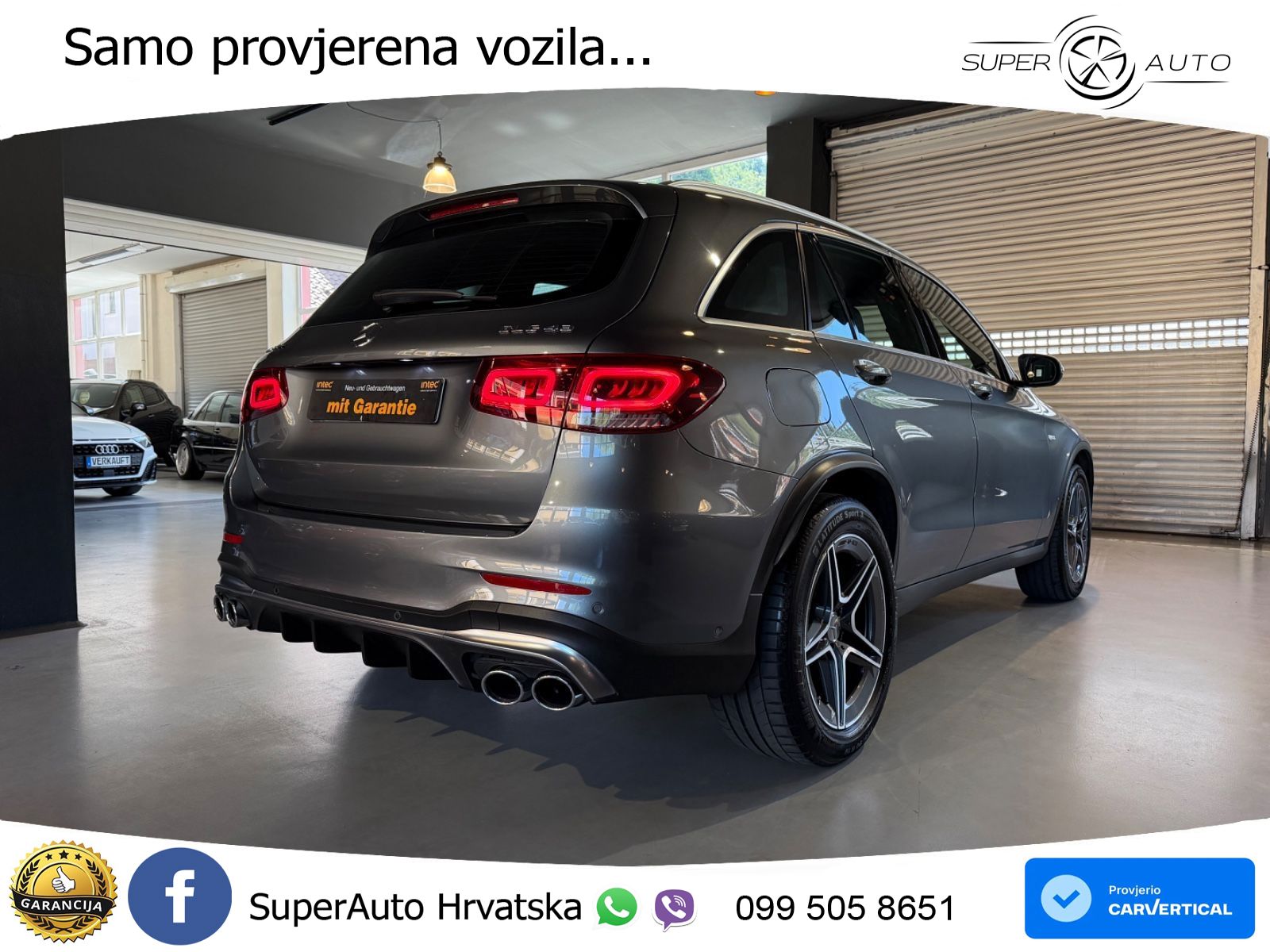 Mercedes AMG GLC 43 V6 (390 KS) 4MATIC TCT LED+GR SJED+ACC