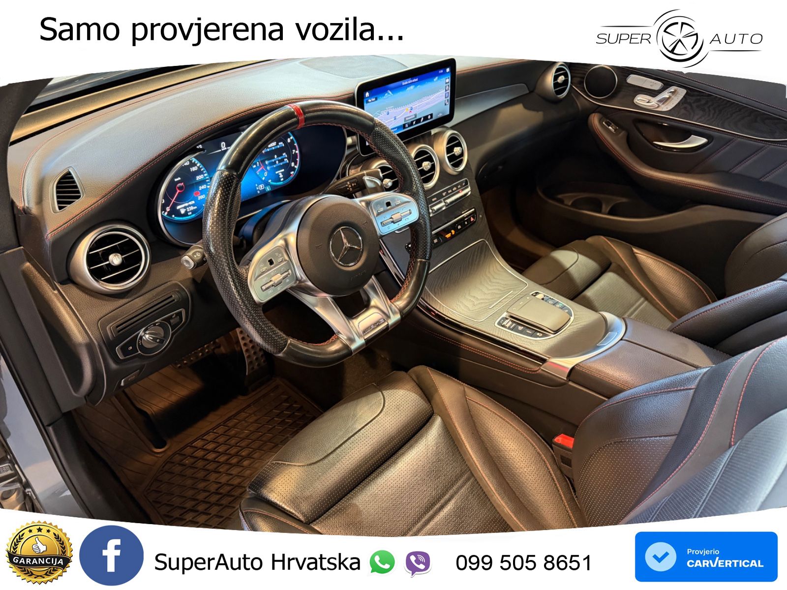 Mercedes AMG GLC 43 V6 (390 KS) 4MATIC TCT LED+GR SJED+ACC