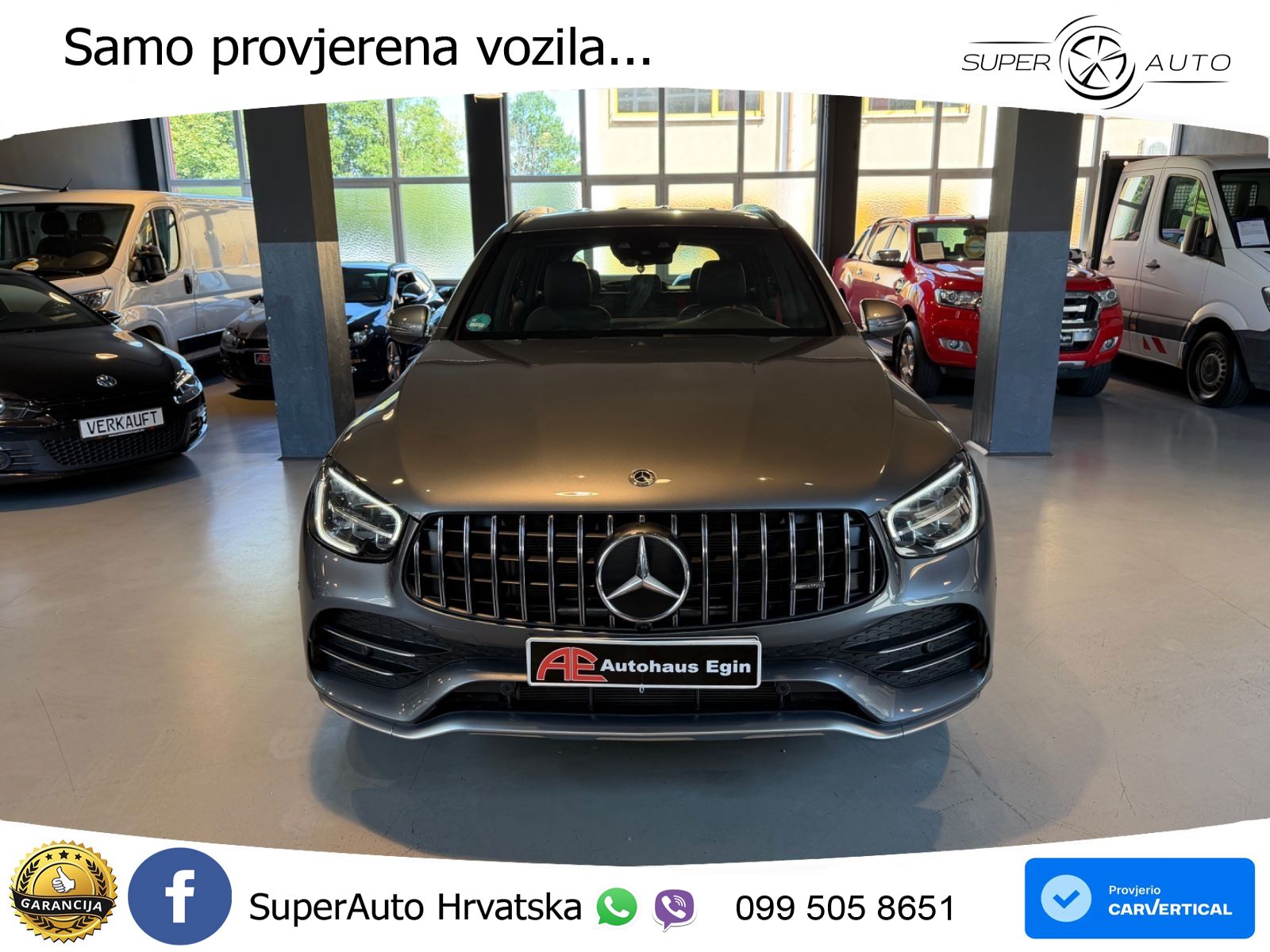 Mercedes AMG GLC 43 V6 (390 KS) 4MATIC TCT LED+GR SJED+ACC