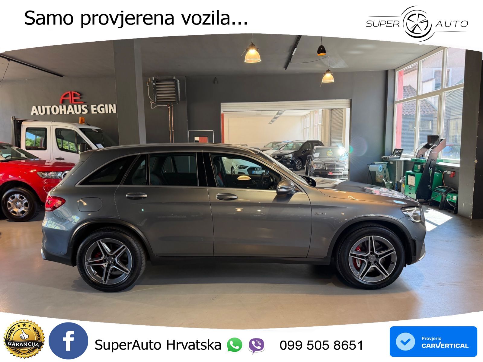 Mercedes AMG GLC 43 V6 (390 KS) 4MATIC TCT LED+GR SJED+ACC