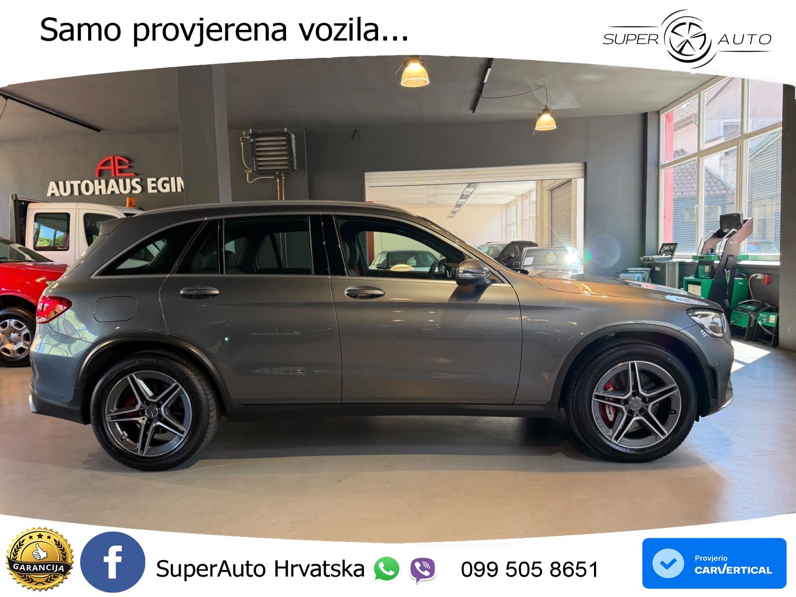 Mercedes AMG GLC 43 V6 (390 KS) 4MATIC TCT LED+GR SJED+ACC