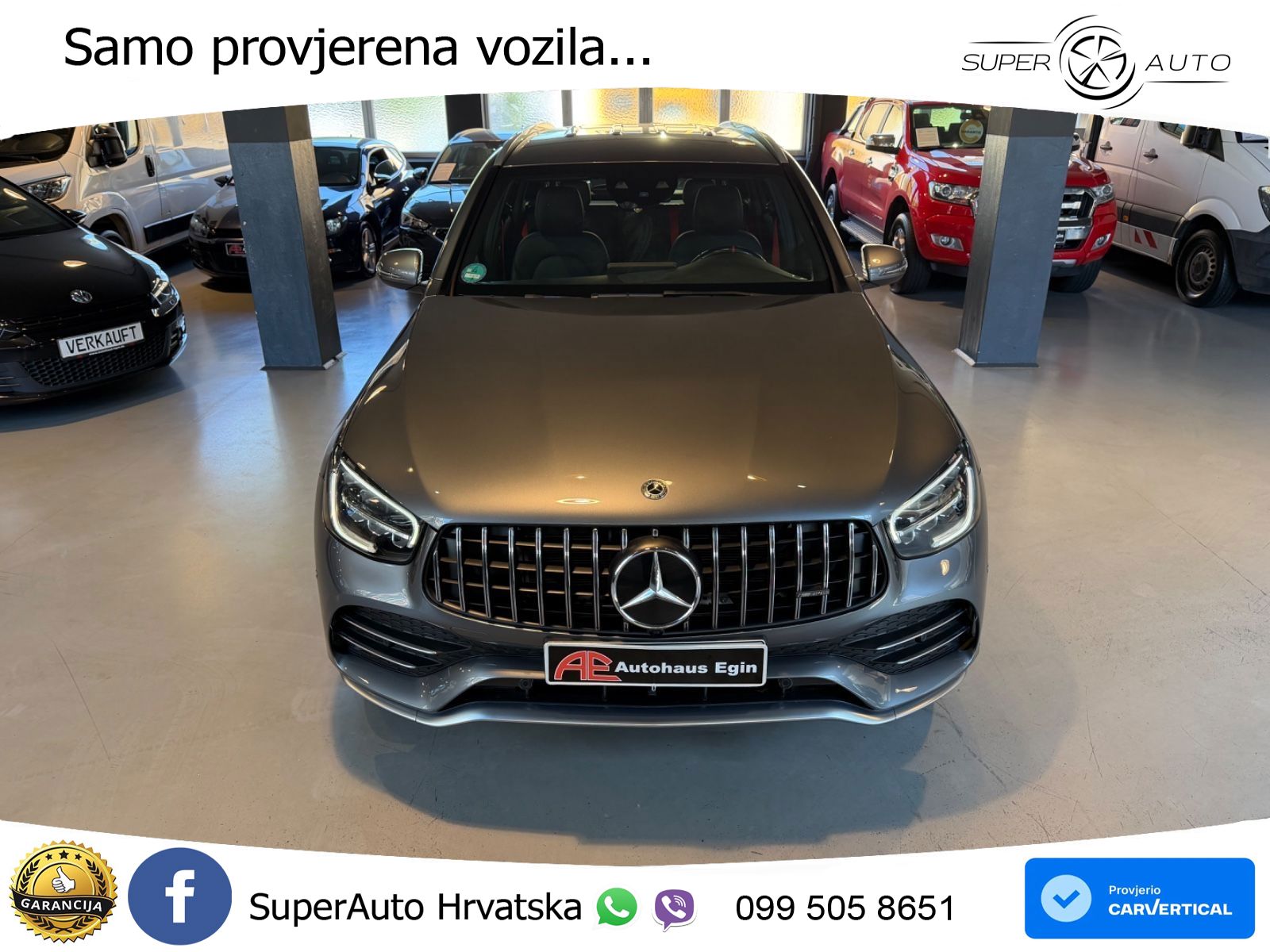 Mercedes AMG GLC 43 V6 (390 KS) 4MATIC TCT LED+GR SJED+ACC