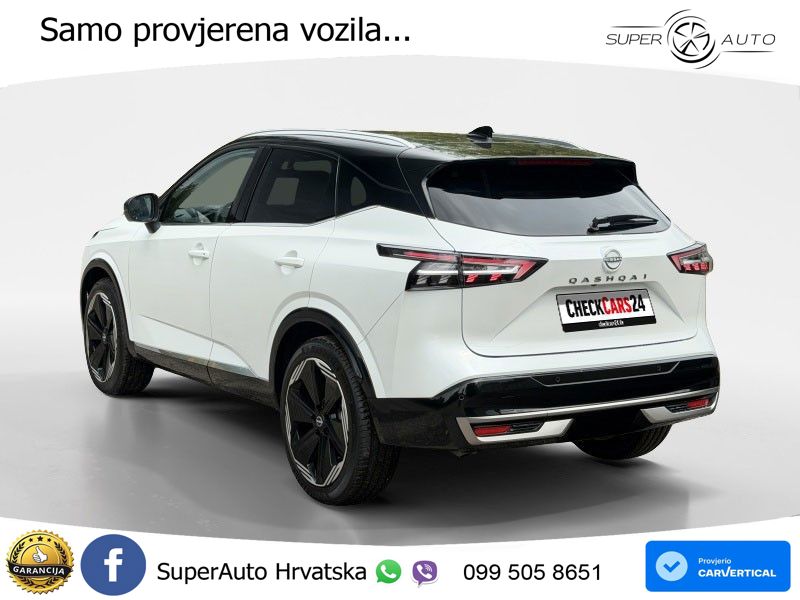 Nissan Qashqai 1.3 DIG-T (158 KS) Xtronic Tekna ACC+HEAD+GR SJED+360+PANO