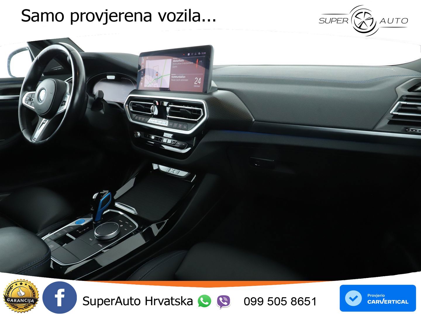 BMW iX3 80 kWh (286 KS) LED+GR SJED+ACC