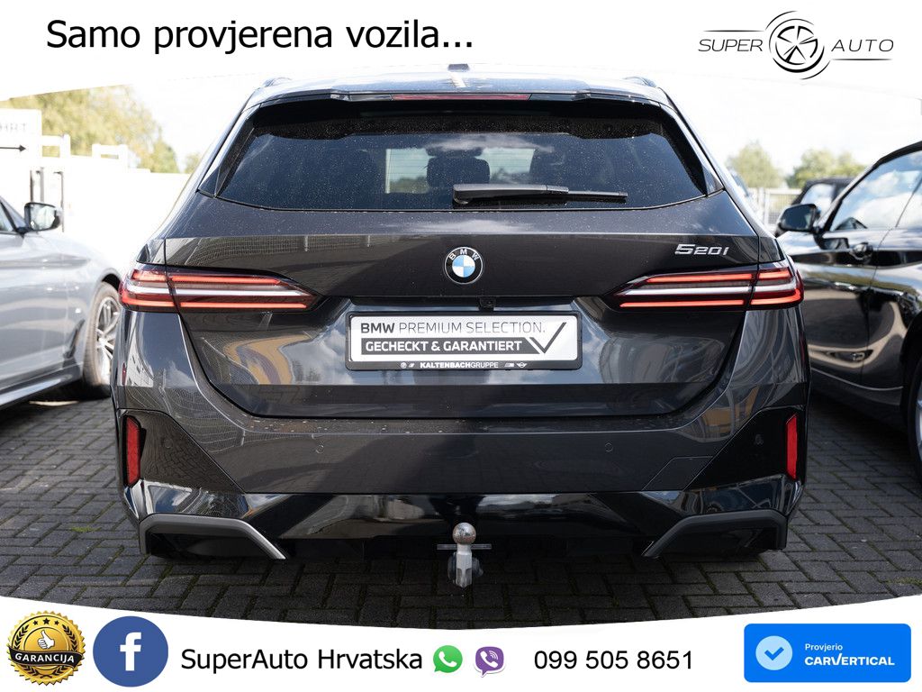 BMW 520i Touring (208 KS) Steptronic M Sport ACC+HEAD+4xGR SJED+360+PANO
