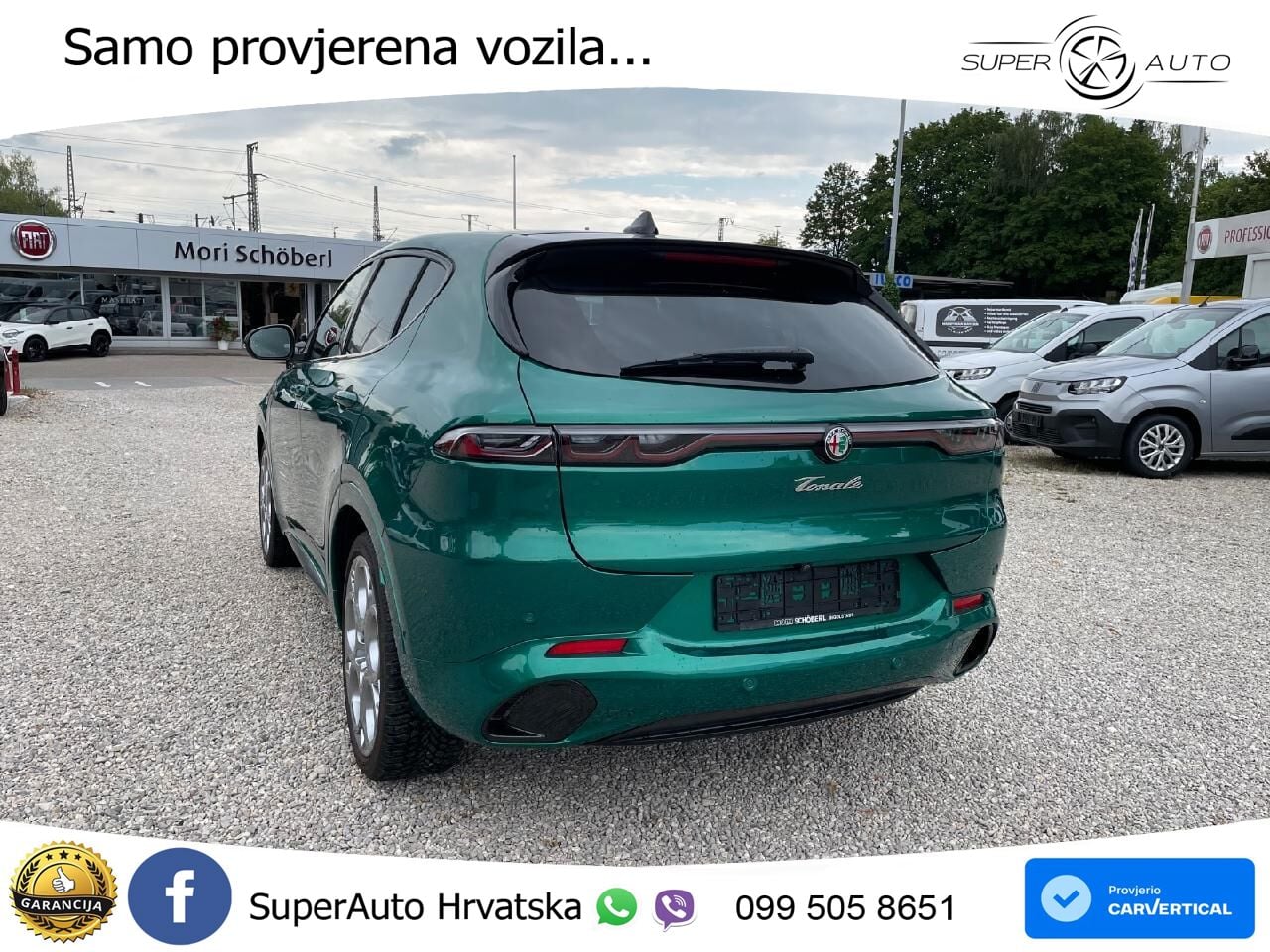Alfa Romeo Tonale 1.5 VGT (160 KS) 48V-Hybrid TCT LED+GR SJED+ACC
