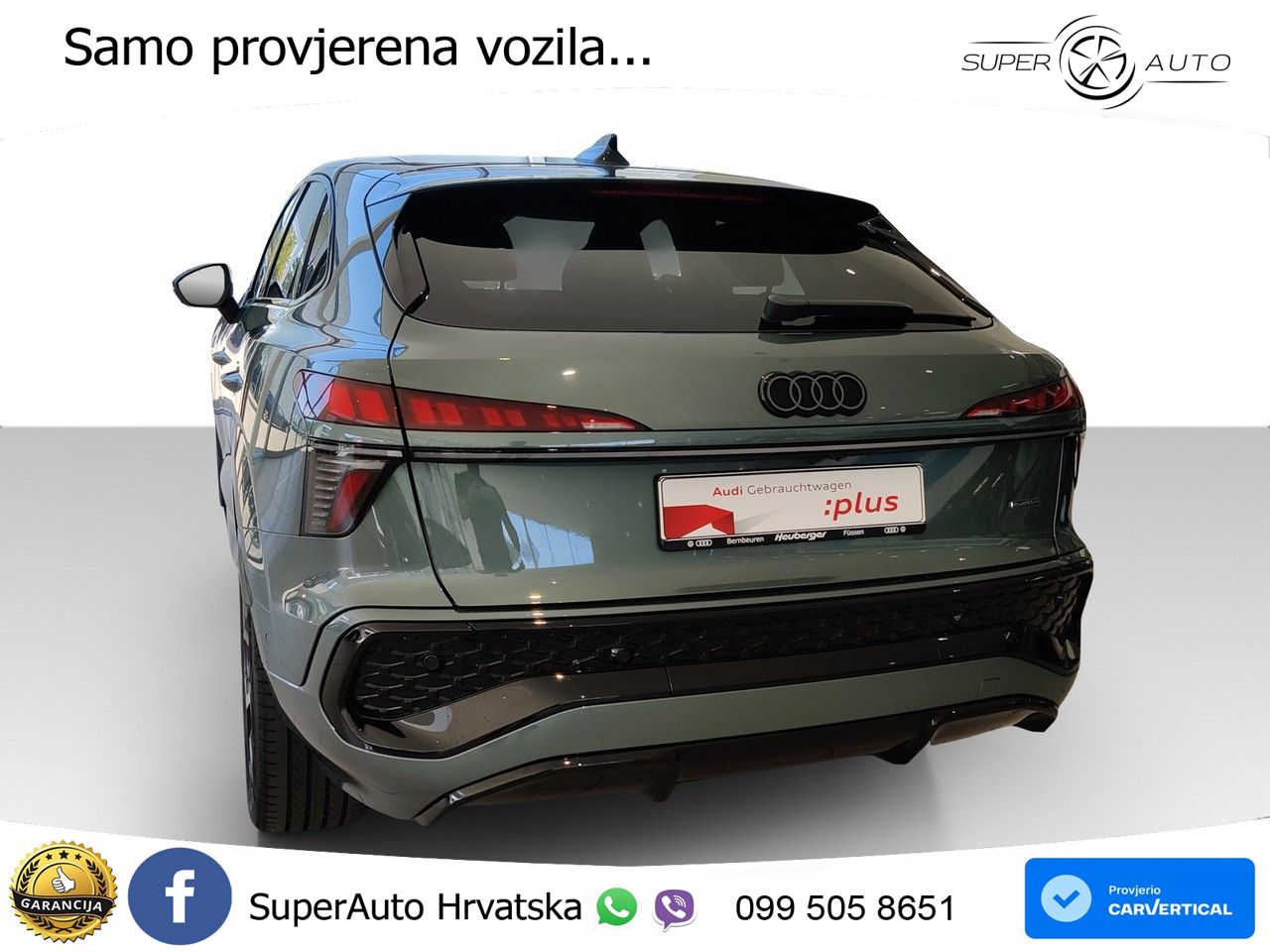 Audi Q3 III Sportback 2.0 TFSI (204 KS) quattro S tronic S line LED+GR SJED+ACC