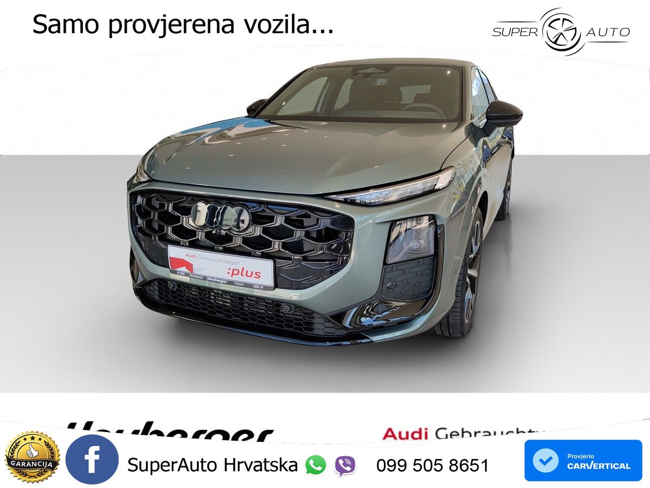 Audi Q3 III Sportback 2.0 TFSI (204 KS) quattro S tronic S line LED+GR SJED+ACC
