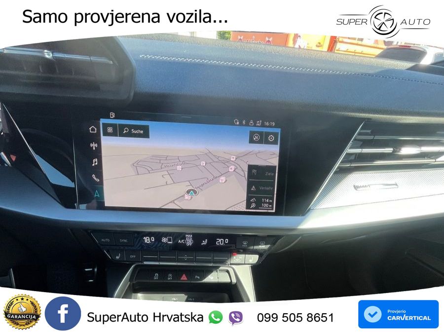 Audi A3 35 TFSI (150 KS) S tronic S line LED+GR SJED+ACC