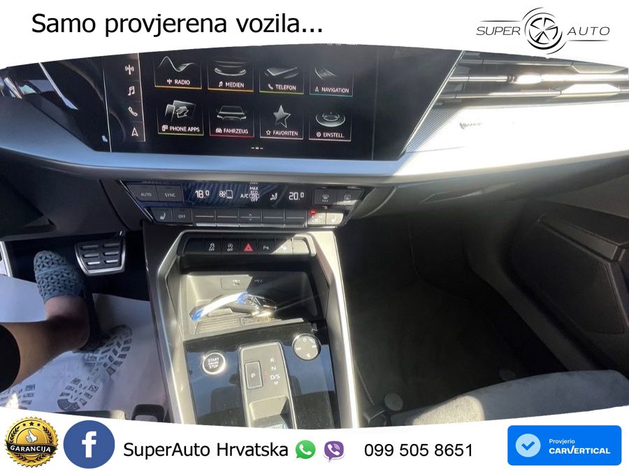 Audi A3 35 TFSI (150 KS) S tronic S line LED+GR SJED+ACC