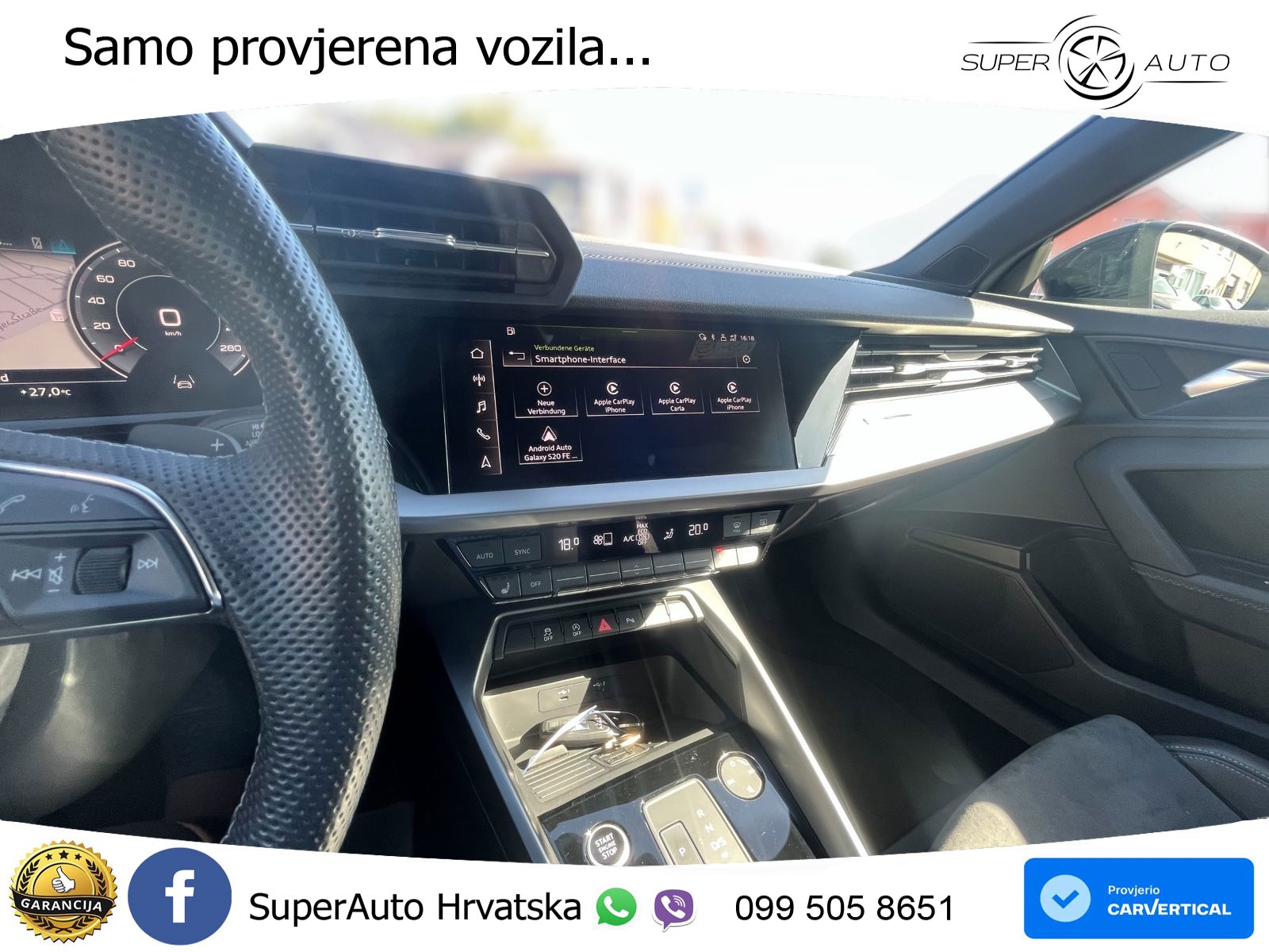 Audi A3 35 TFSI (150 KS) S tronic S line LED+GR SJED+ACC