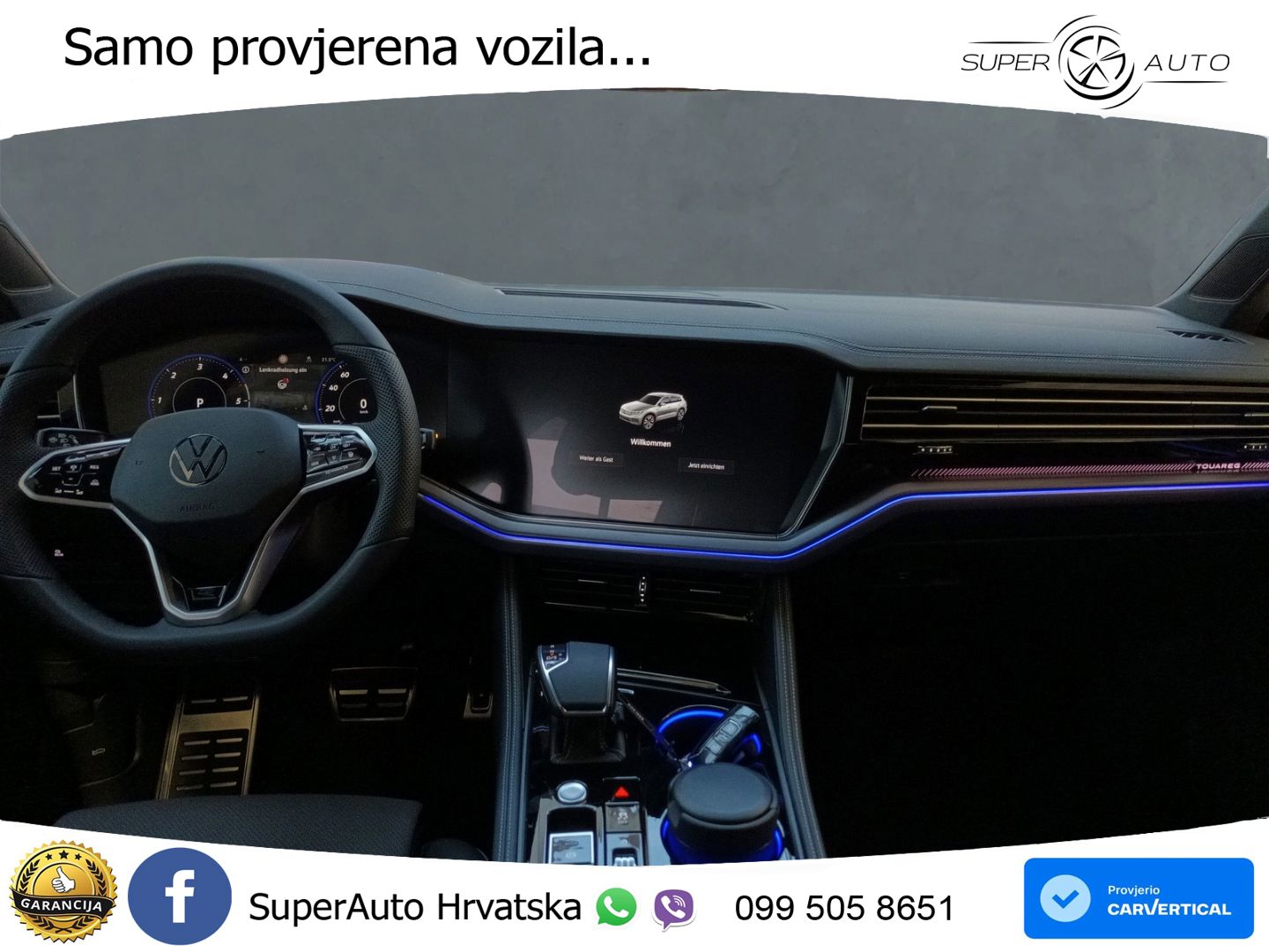 Volkswagen Touareg 3.0 V6 TDI (286 KS) 4MOTION Tiptronic LED+GR SJED+ACC