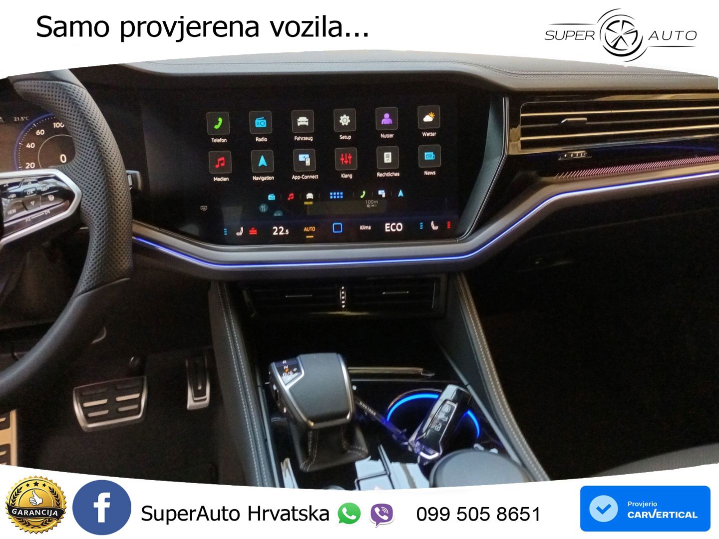 Volkswagen Touareg 3.0 V6 TDI (286 KS) 4MOTION Tiptronic LED+GR SJED+ACC
