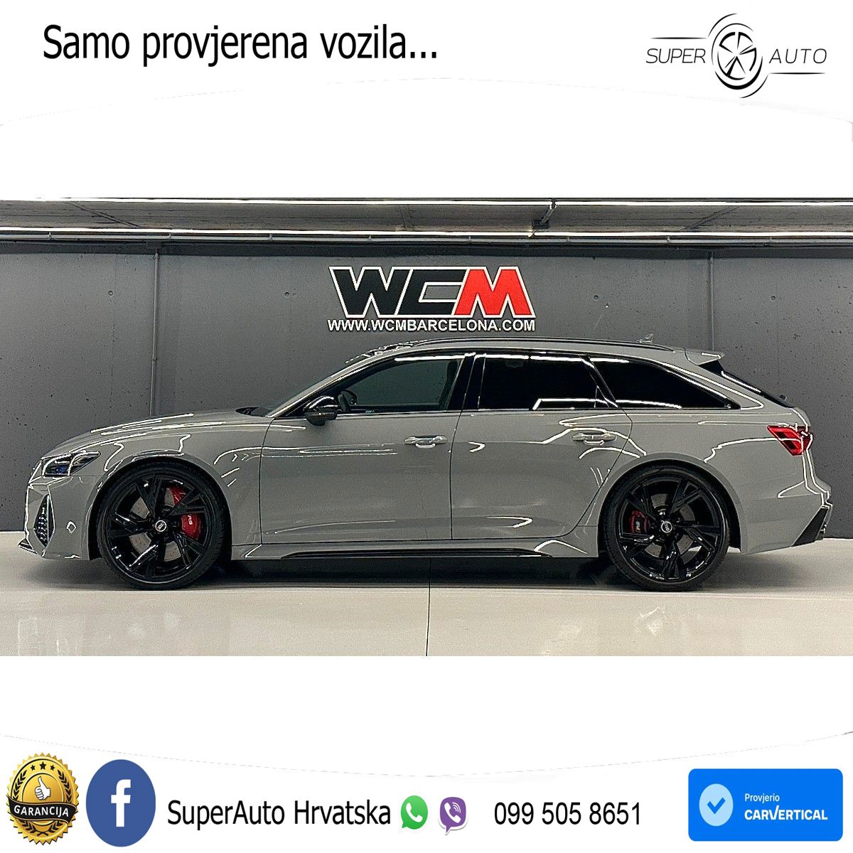 Audi RS6 Avant 4.0 TFSI V8 (600 KS) quattro Tiptronic LED+GR SJED+ACC