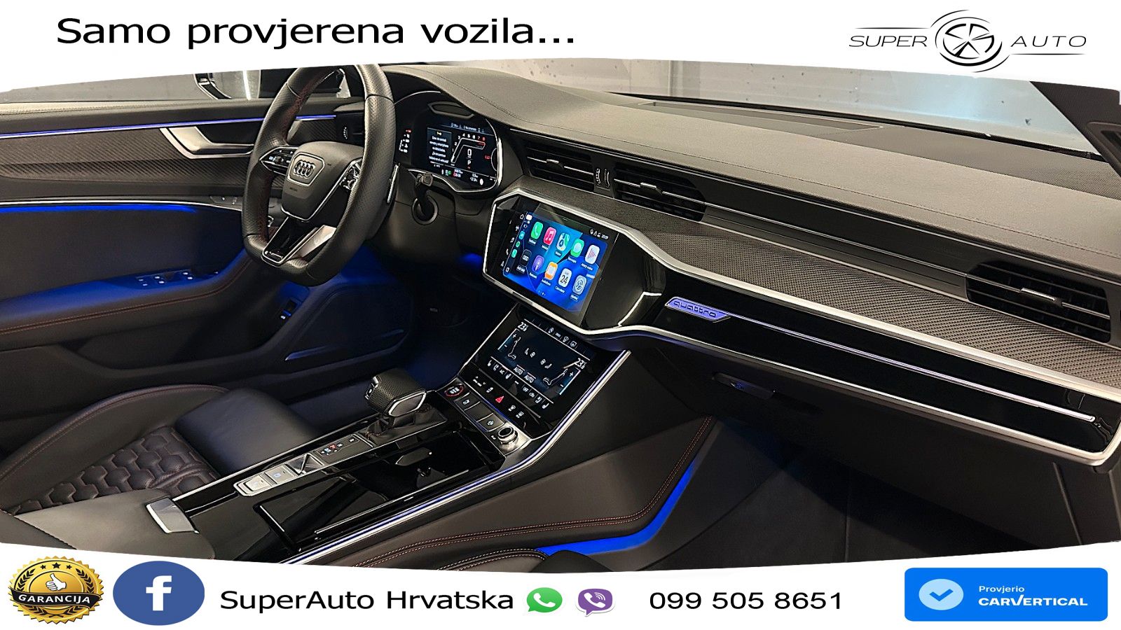 Audi RS6 Avant 4.0 TFSI V8 (600 KS) quattro Tiptronic LED+GR SJED+ACC