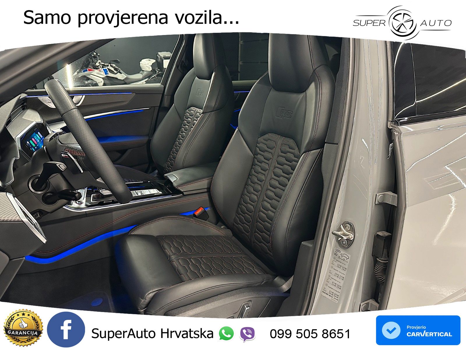 Audi RS6 Avant 4.0 TFSI V8 (600 KS) quattro Tiptronic LED+GR SJED+ACC